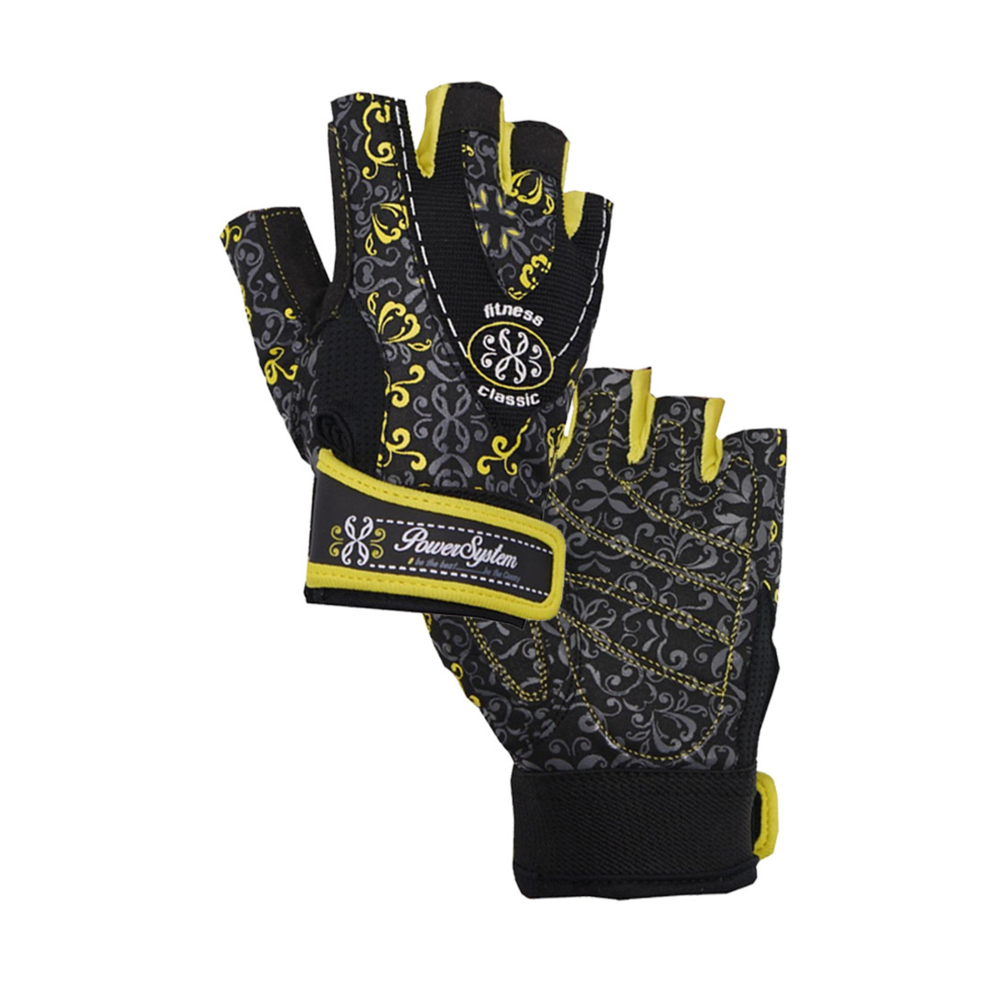 Рукавички для фітнесу Power System PS-2910 Classy Жіночі Yellow S - 3 - Robinzon.ua
