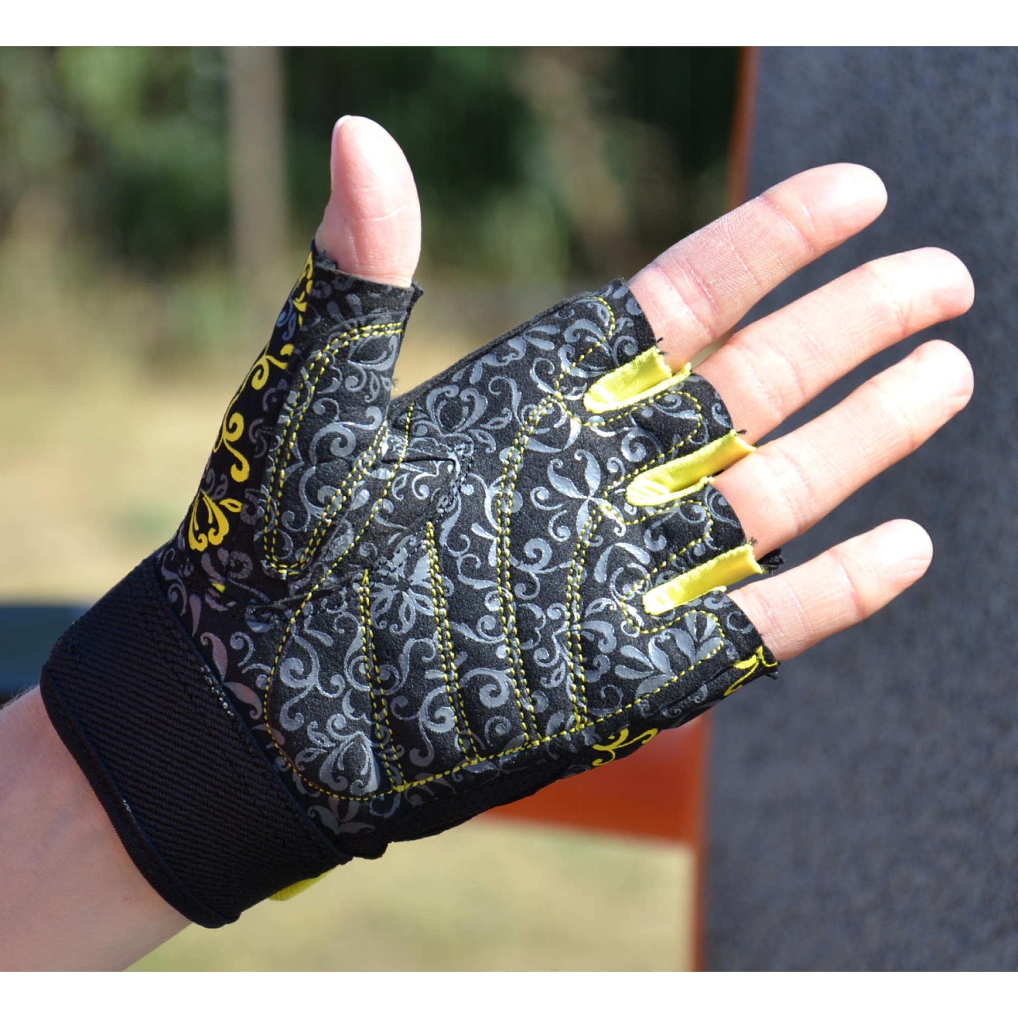 Рукавички для фітнесу Power System PS-2910 Classy Жіночі Yellow S - 5 - Robinzon.ua