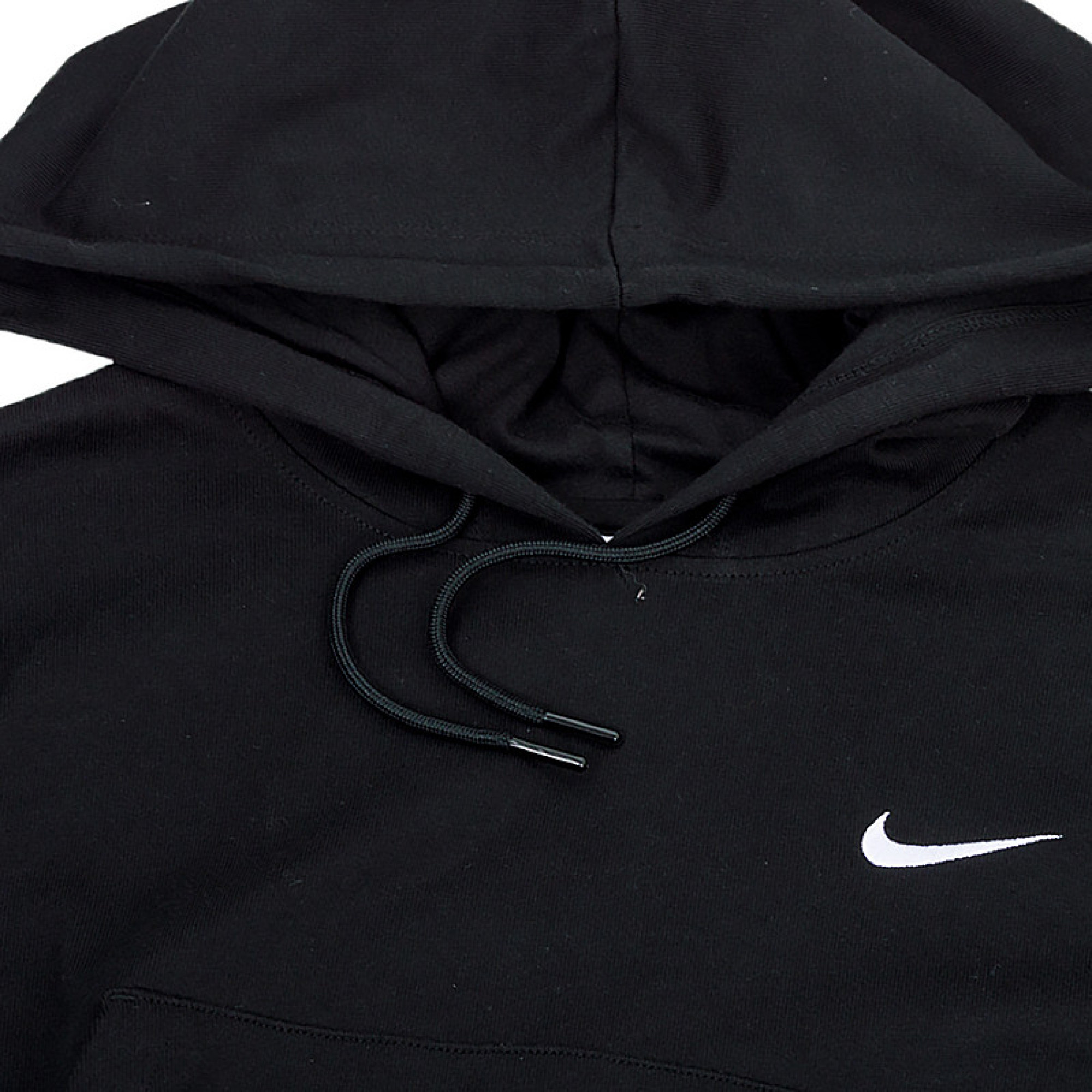 Жіноча Толстовка Nike W NSW JRSY OS PO HOODIE Чорний M (7dDM6417-010 M) - 2 - Robinzon.ua
