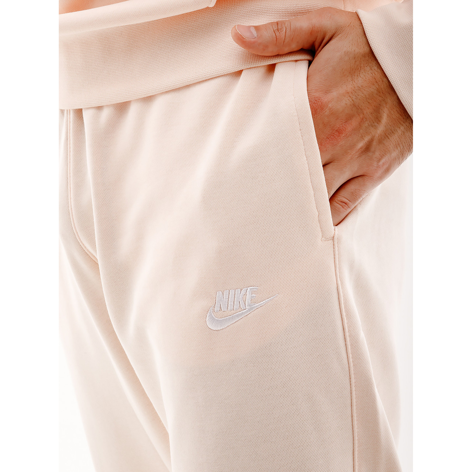 Чоловічі Штани Nike CLUB JGGR FT Рожевий L (7dBV2679-838 L) - 2 - Robinzon.ua