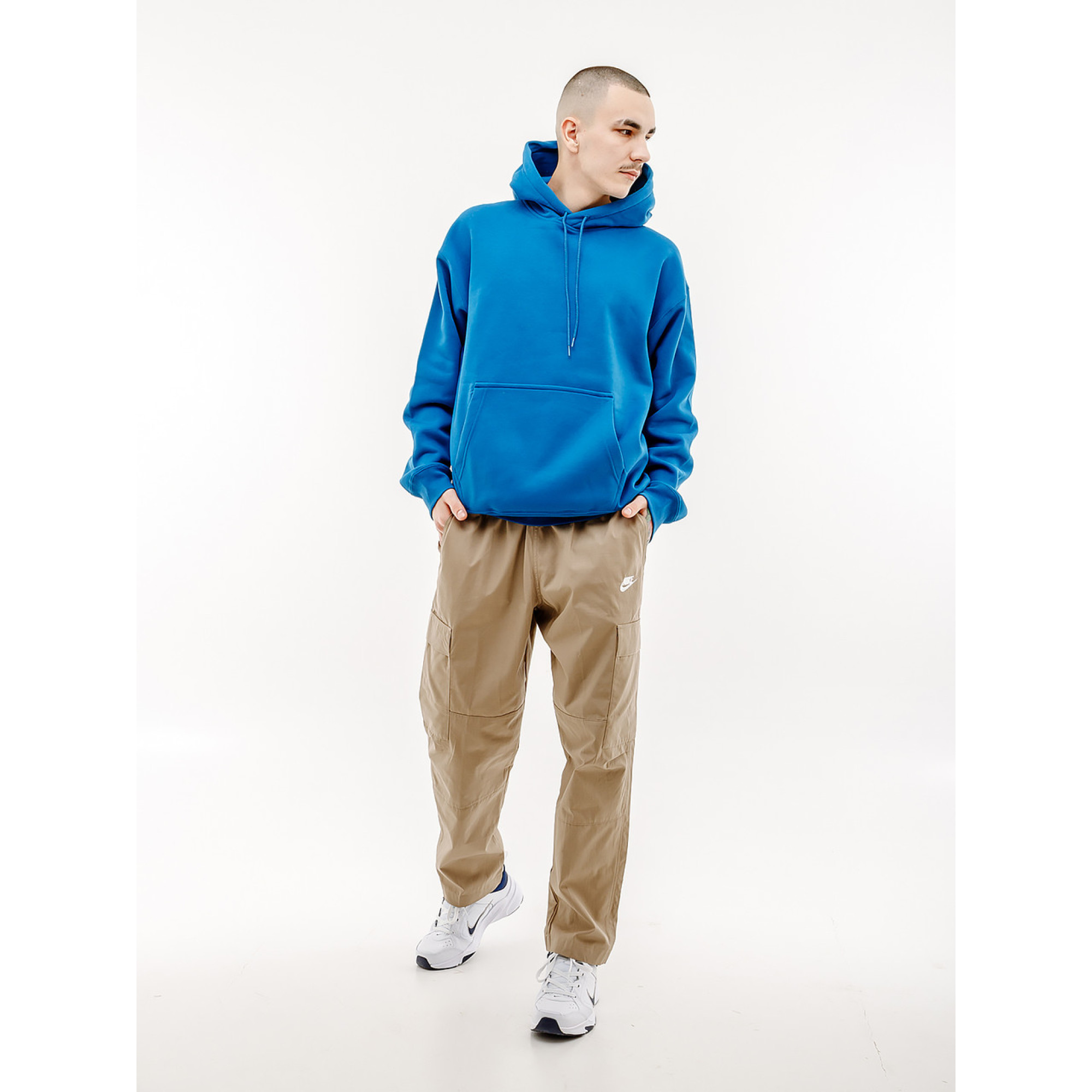 Чоловічі Штани Nike CLUB CARGO WVN PANT Бежевий 2XL (7dDX0613-247 2XL) - Robinzon.ua