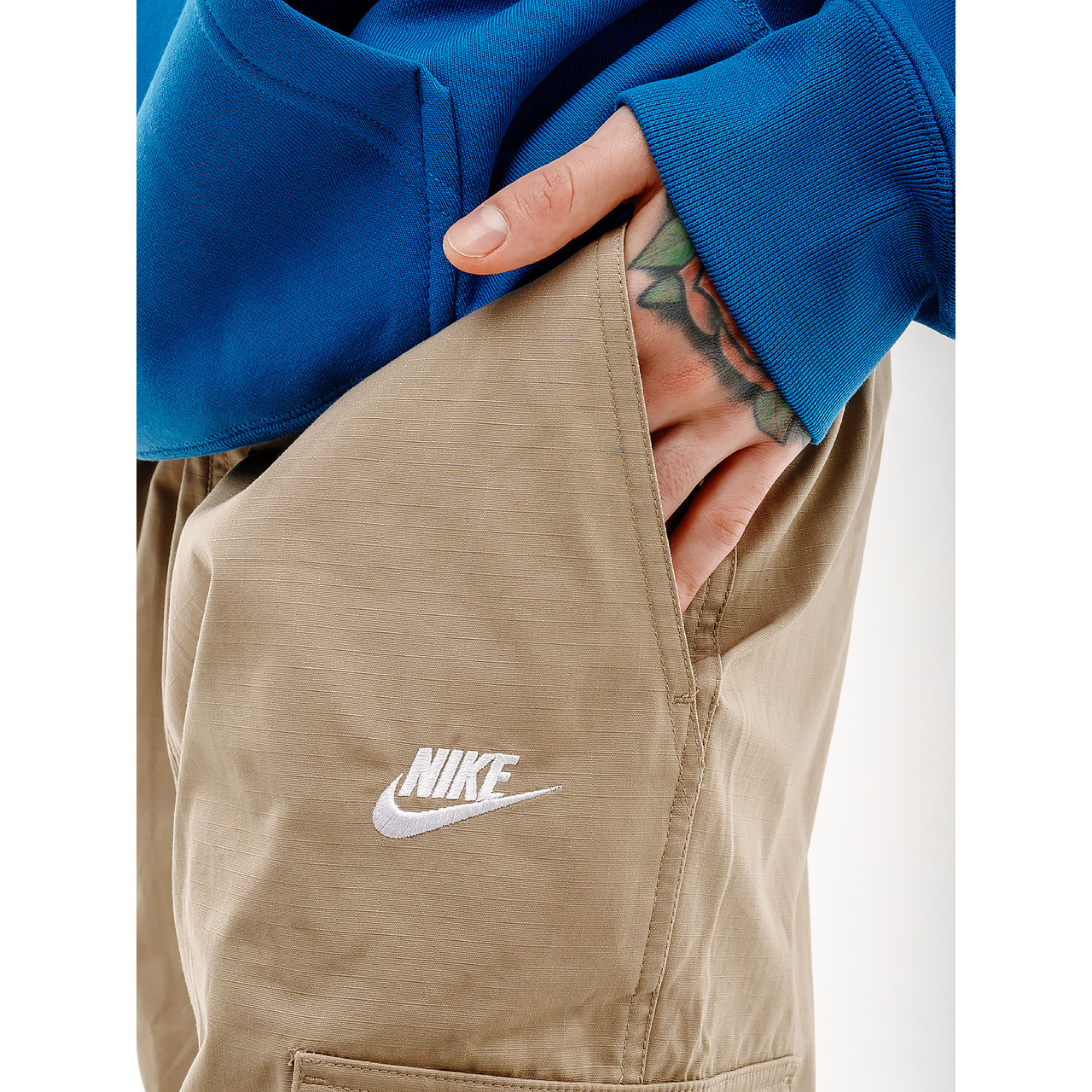 Мужские Брюки Nike CLUB CARGO WVN PANT Бежевый 2XL (7dDX0613-247 2XL) - 1 - Robinzon.ua