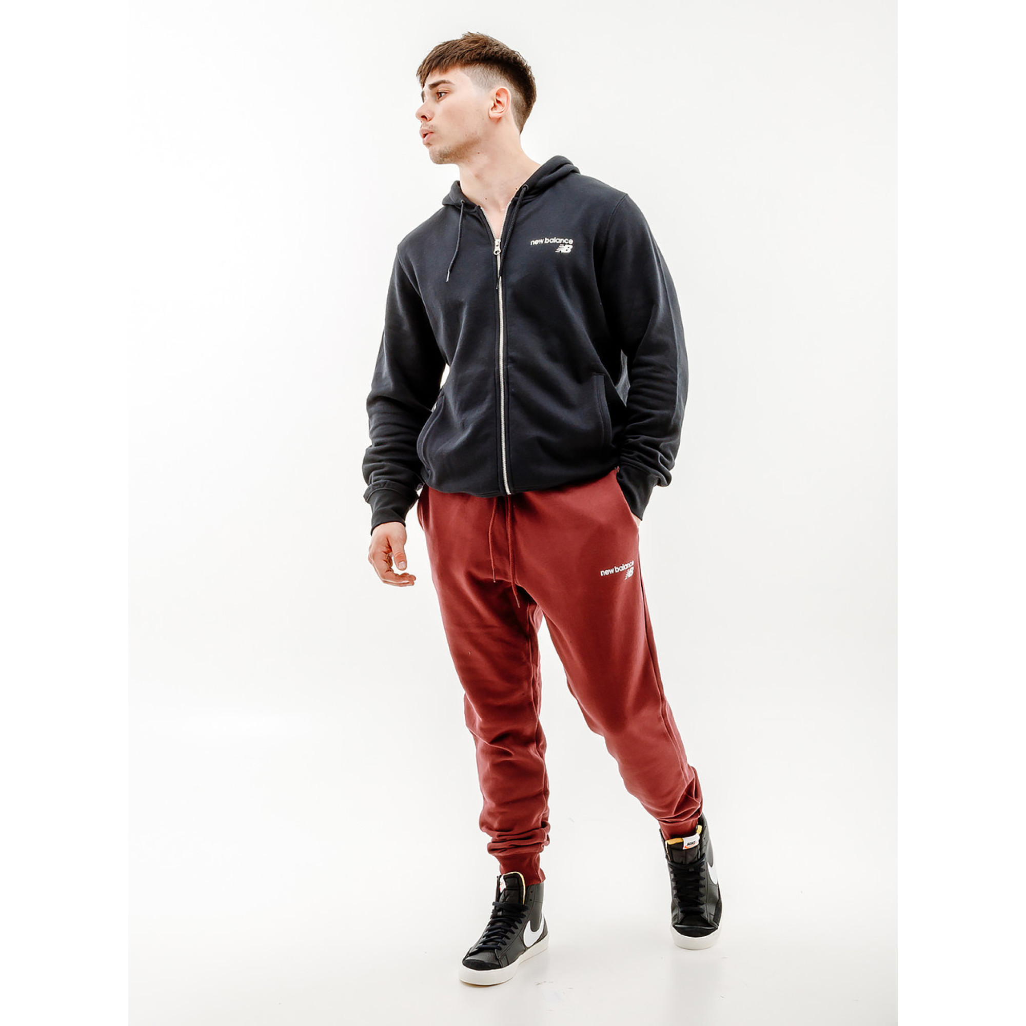 Чоловічі Штани New Balance Classic CF Бордовий  XL (7dMP03904BG XL) - 3 - Robinzon.ua