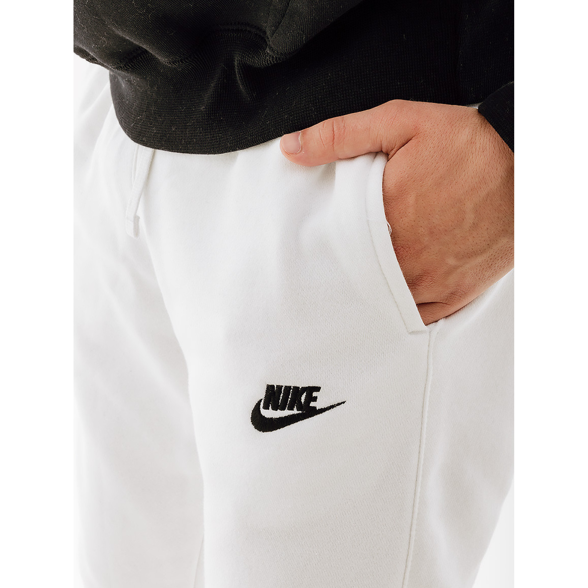 Чоловічі Штани Nike CLUB JGGR BB Білий 2XL (7dBV2671-100 2XL) - 2 Чоловічі Штани Nike CLUB JGGR BB Білий 2XL (7dBV2671-100 2XL) - 2 - Robinzon.ua