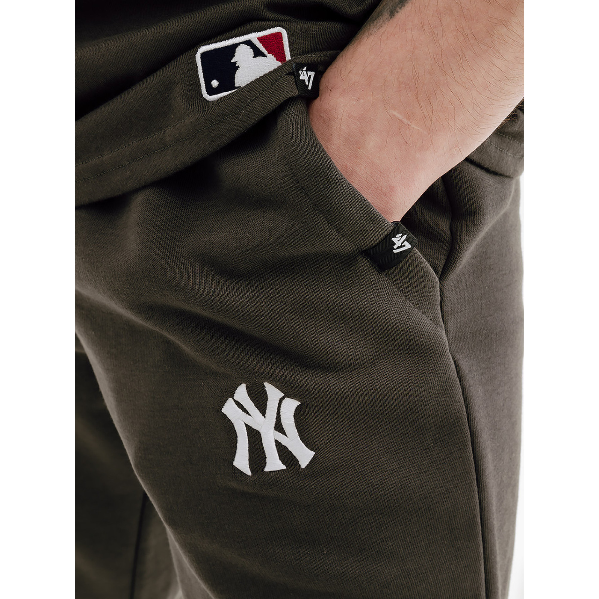 Чоловічі Штани 47 Brand NEW YORK YANKEES BASE RUNNER Сірий S (7d581058CC-FS S) - 2 Чоловічі Штани 47 Brand NEW YORK YANKEES BASE RUNNER Сірий S (7d581058CC-FS S) - 2 - Robinzon.ua