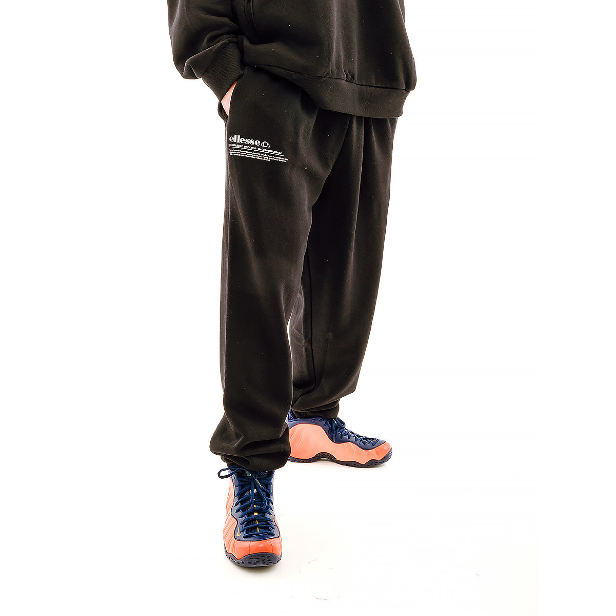 Чоловічі Штани Ellesse Pant Jog Чорний 2XL (7dSUT16249-011 2XL) - Robinzon.ua