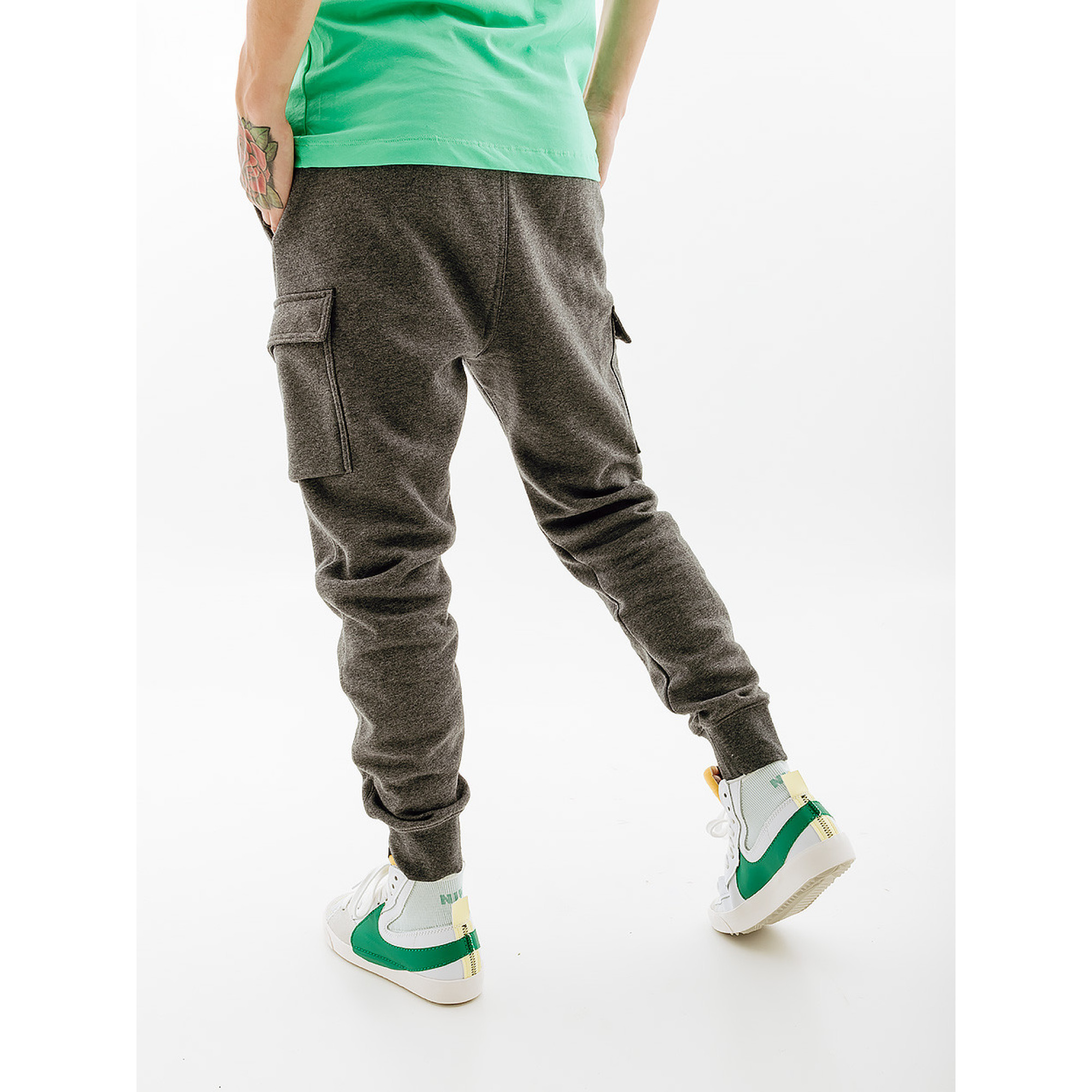 Чоловічі Штани Nike M NSW CLUB PANT CARGO BB Сірий  2XL (7dCD3129-071 2XL) - 1 - Robinzon.ua