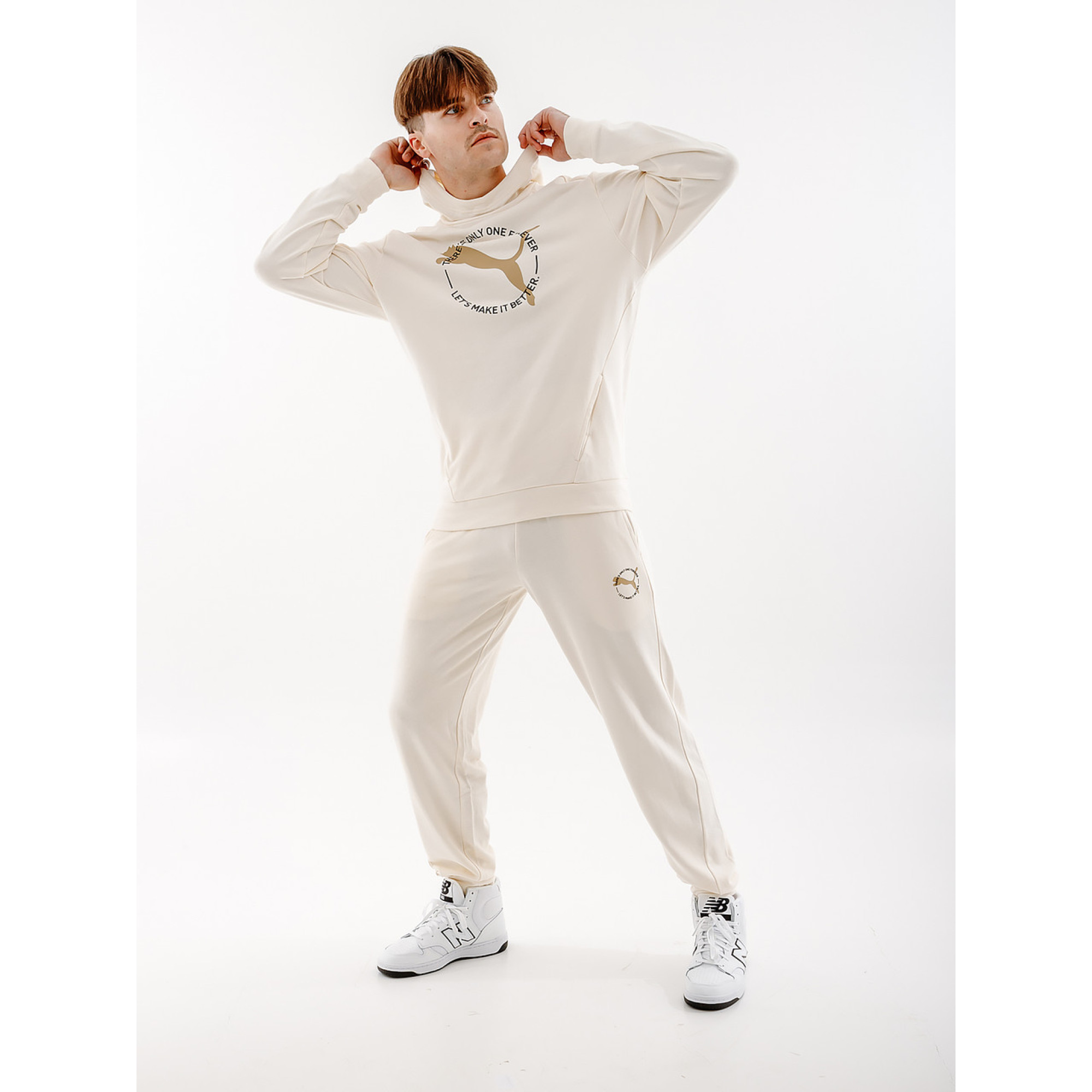 Мужские Брюки PUMA BETTER SPORTSWEAR Sweatpants Бежевый L (7d67606599 L) - 3 - Robinzon.ua