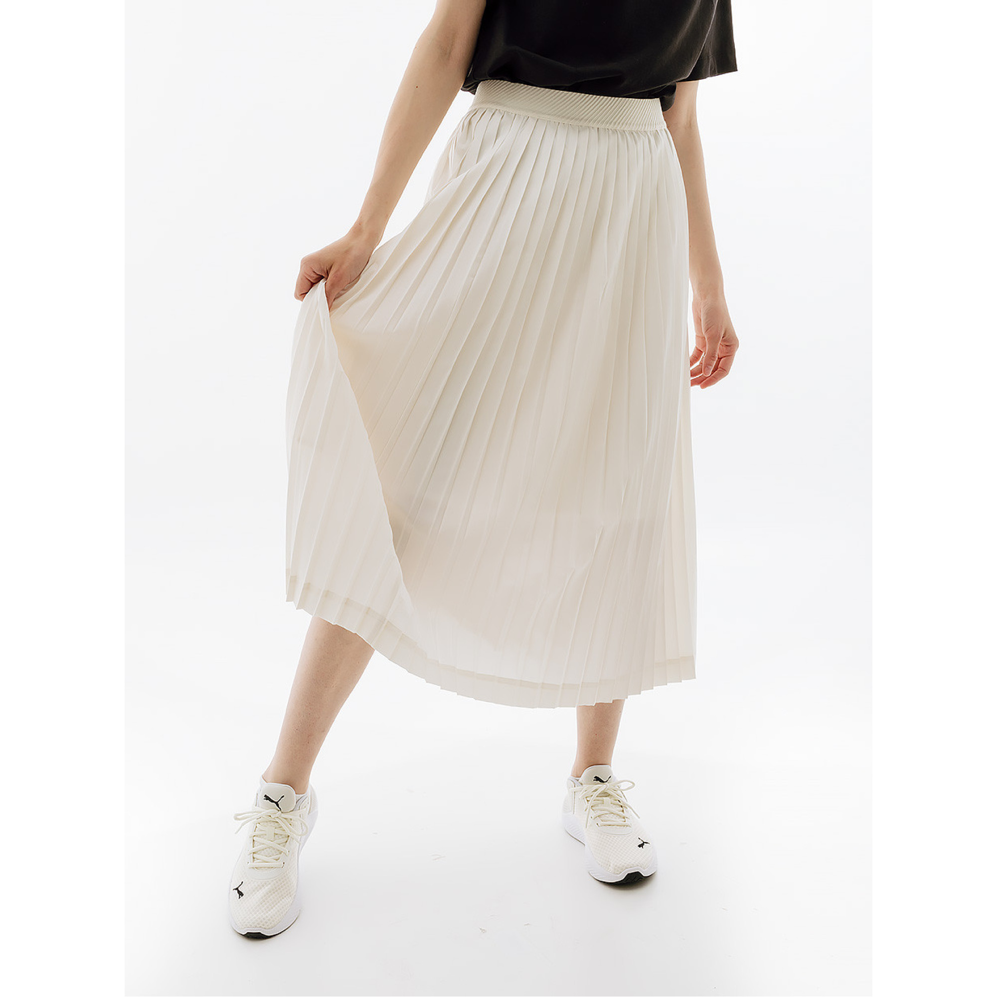 Жіноча Спідниця Puma YONA SUNP Plissee Skirt Бежевий S (7d53797865 S) - Robinzon.ua