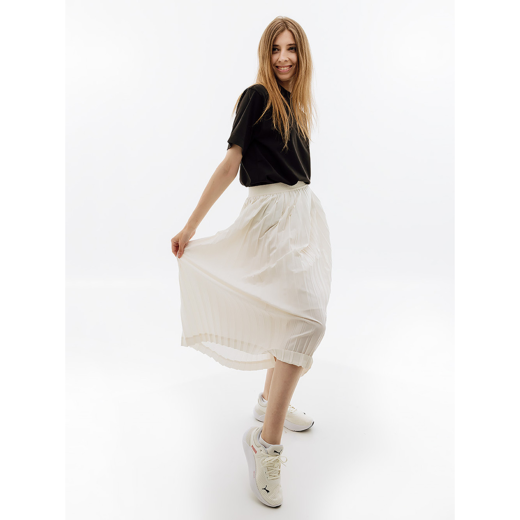 Жіноча Спідниця Puma YONA SUNP Plissee Skirt Бежевий S (7d53797865 S) - 3 - Robinzon.ua