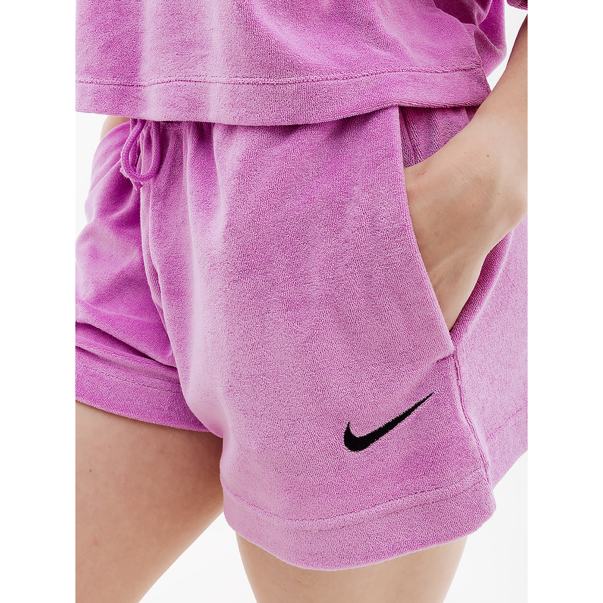 Женские Шорты Nike W NSW TRRY SHORT MS Фиолетовый XS (7dFJ4899-532 XS) - 3 - Robinzon.ua
