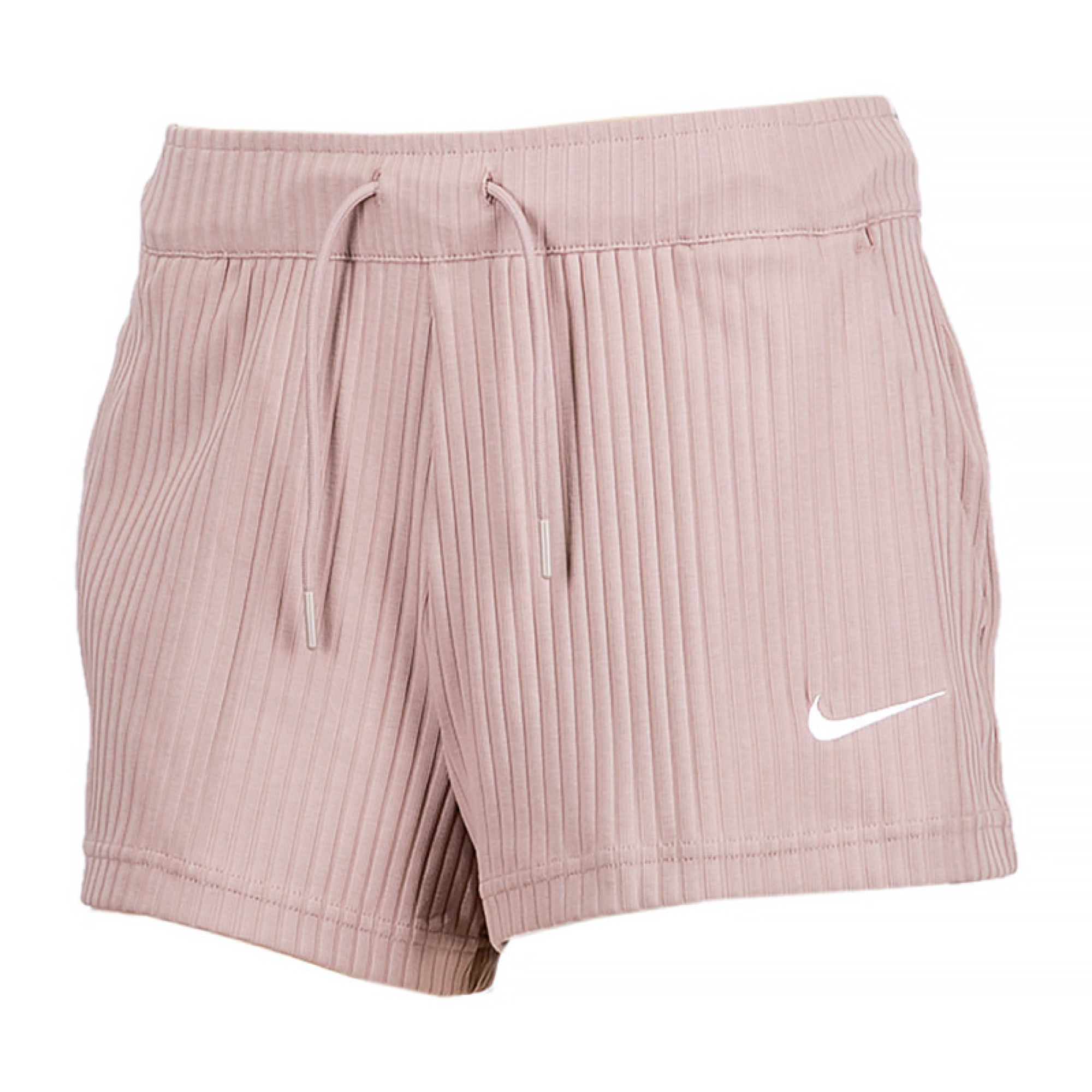 Жіночі Шорти Nike W NSW RIB JRSY SHORT Бежевий L (7dDV7862-272 L) - Robinzon.ua