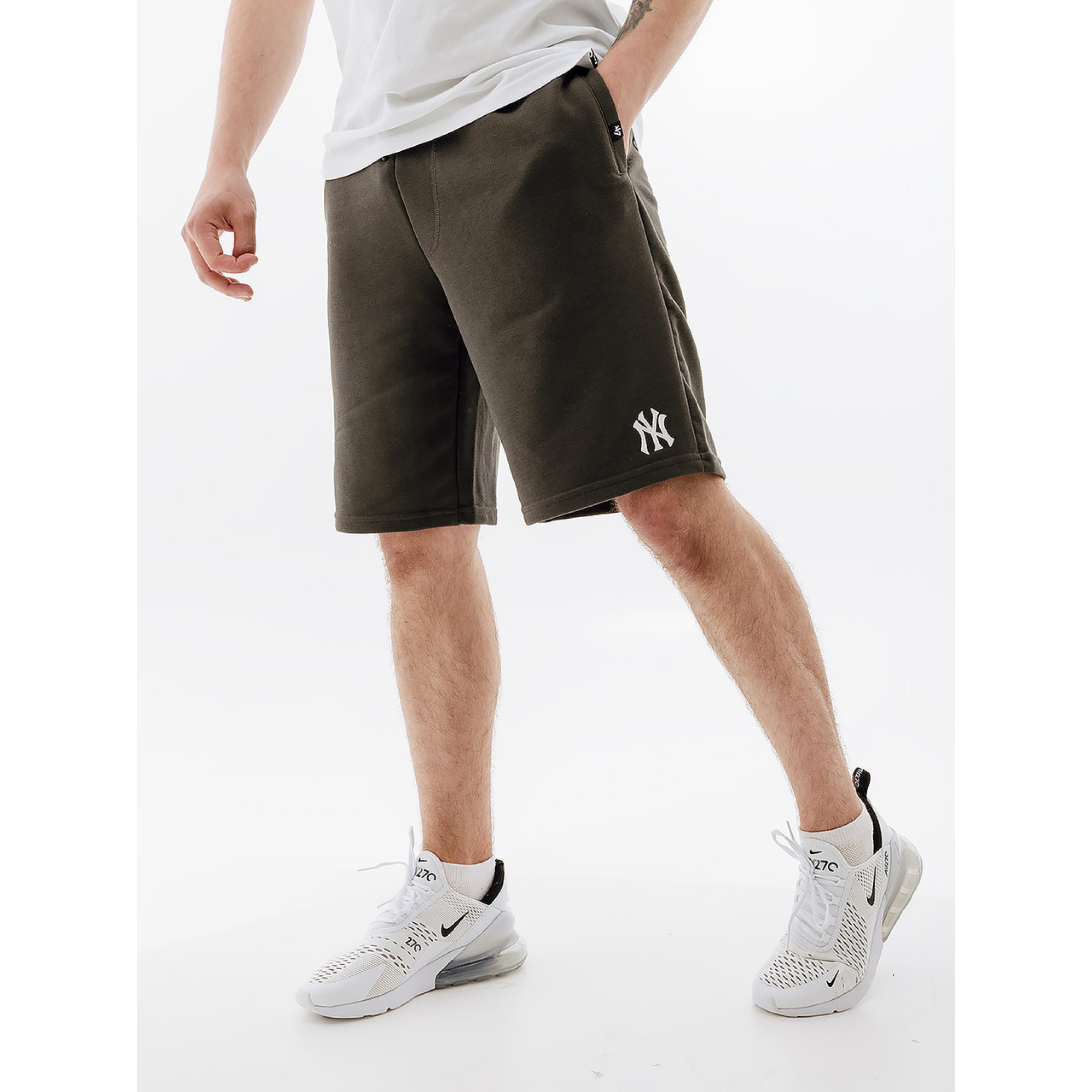 Чоловічі Шорти 47 Brand NEW YORK YANKEES BASE RUNNER Сірий L (7d581053CC-FS L) - Robinzon.ua