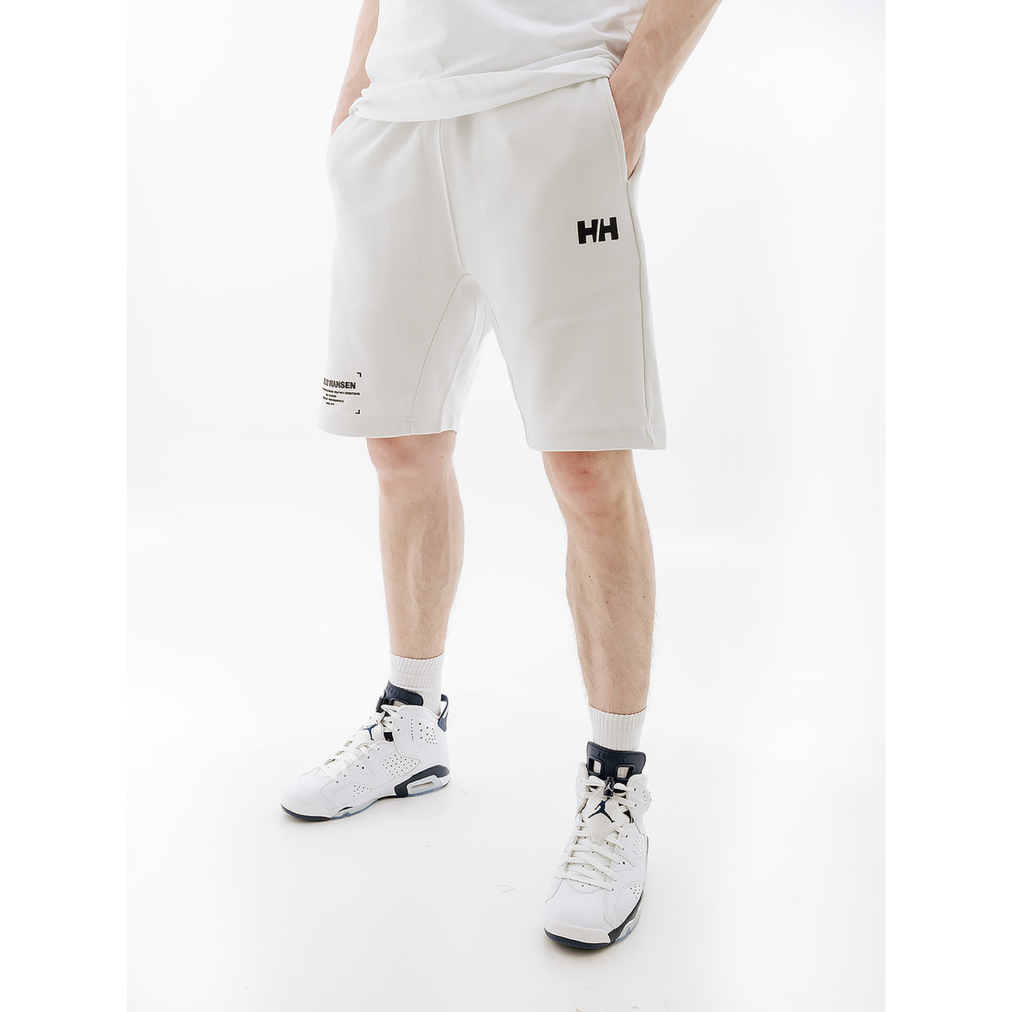 Чоловічі Шорти HELLY HANSEN MOVE SWEAT SHORTS Білий XL (7d53710-823 XL) - Robinzon.ua
