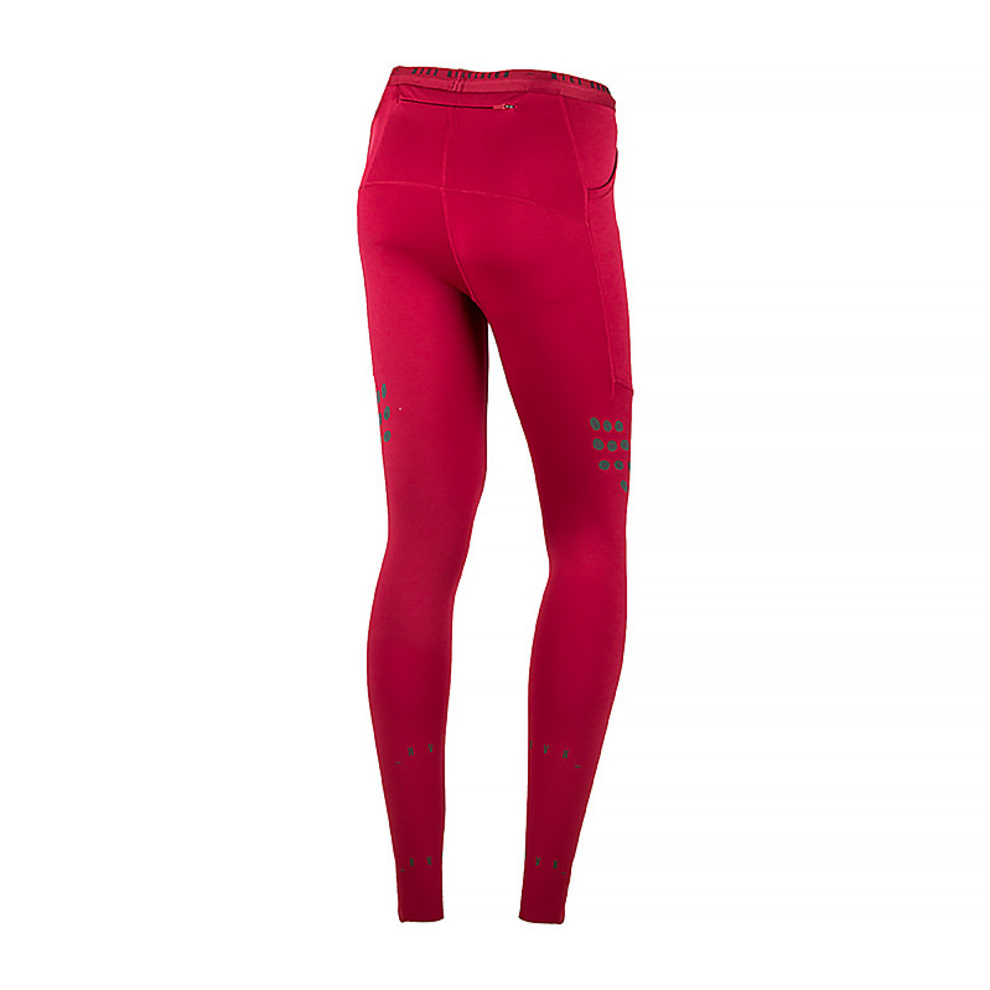 Жіночі Лосіни Nike W NK DF RUN DVN MR TGHT Вишневий L (DM7749-690 L) - 1 - Robinzon.ua