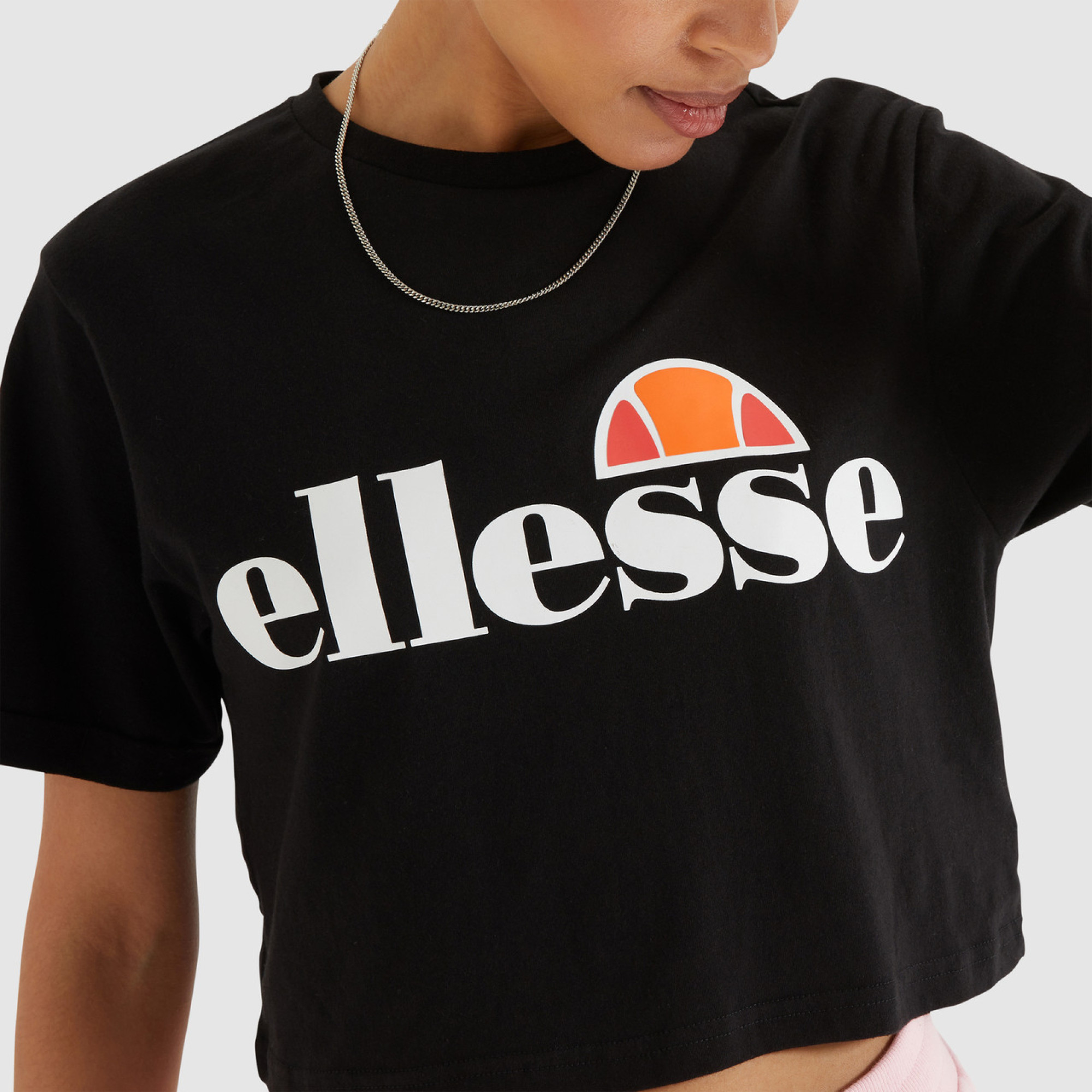 Женская Футболка Ellesse Alberta Cropped Tee Черный S (7dSGS04484-001 S) - 3 - Robinzon.ua