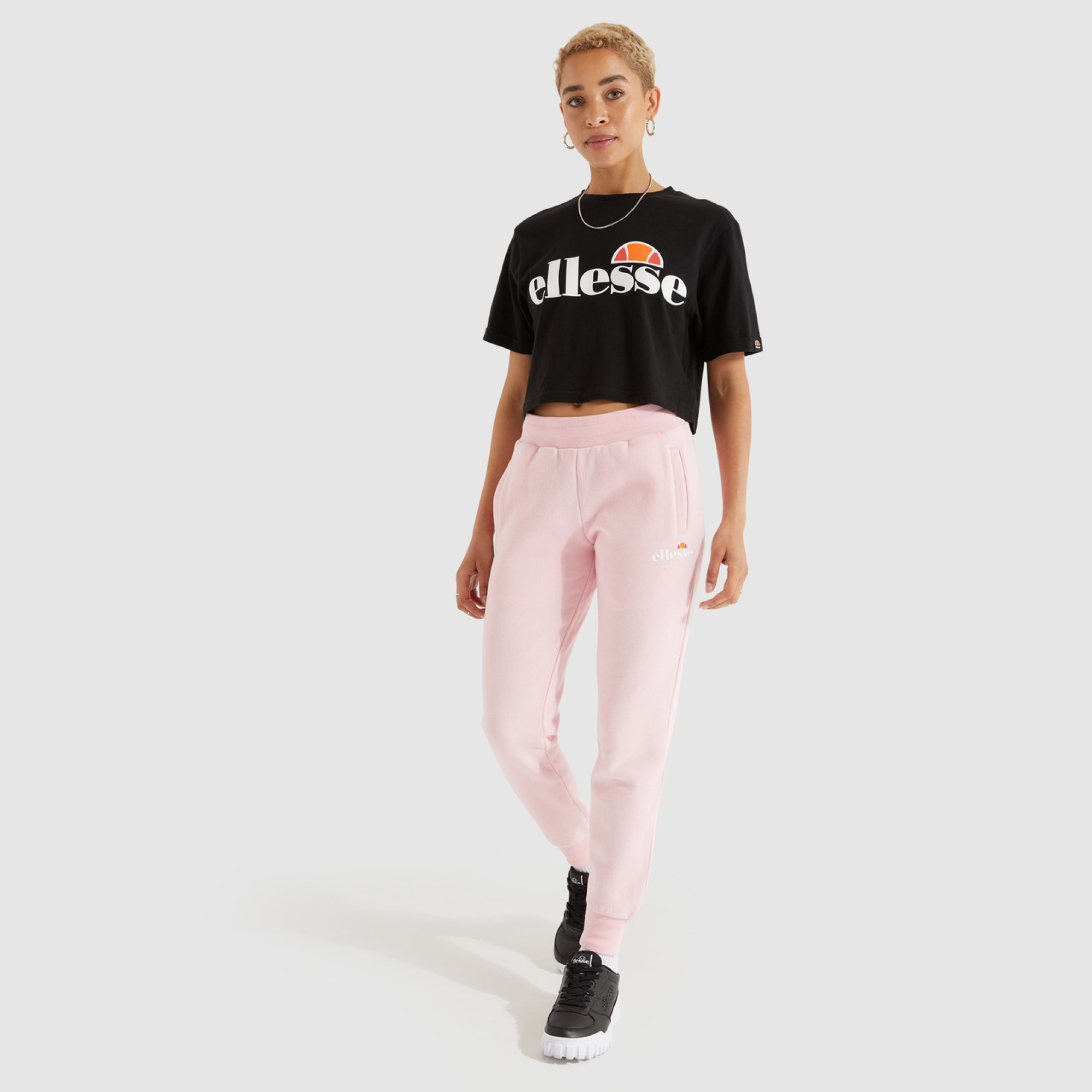 Женская Футболка Ellesse Alberta Cropped Tee Черный S (7dSGS04484-001 S) - 1 - Robinzon.ua