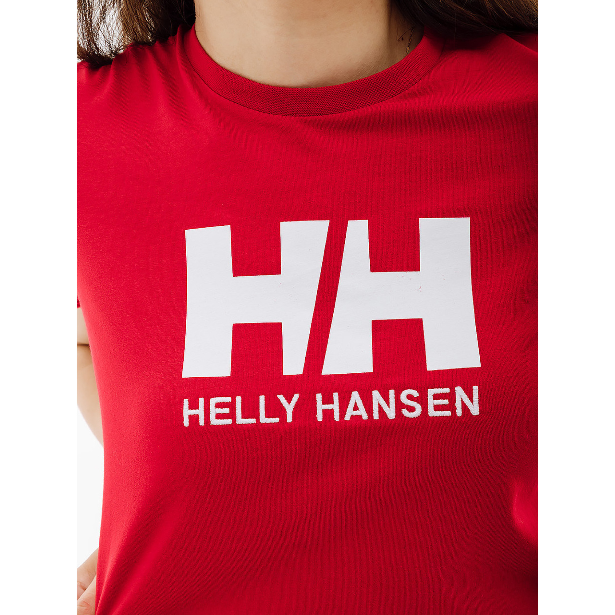 Жіноча Футболка HELLY HANSEN W HH LOGO T-SHIRT Червоний S (7d34112-162 S) - 3 - Robinzon.ua