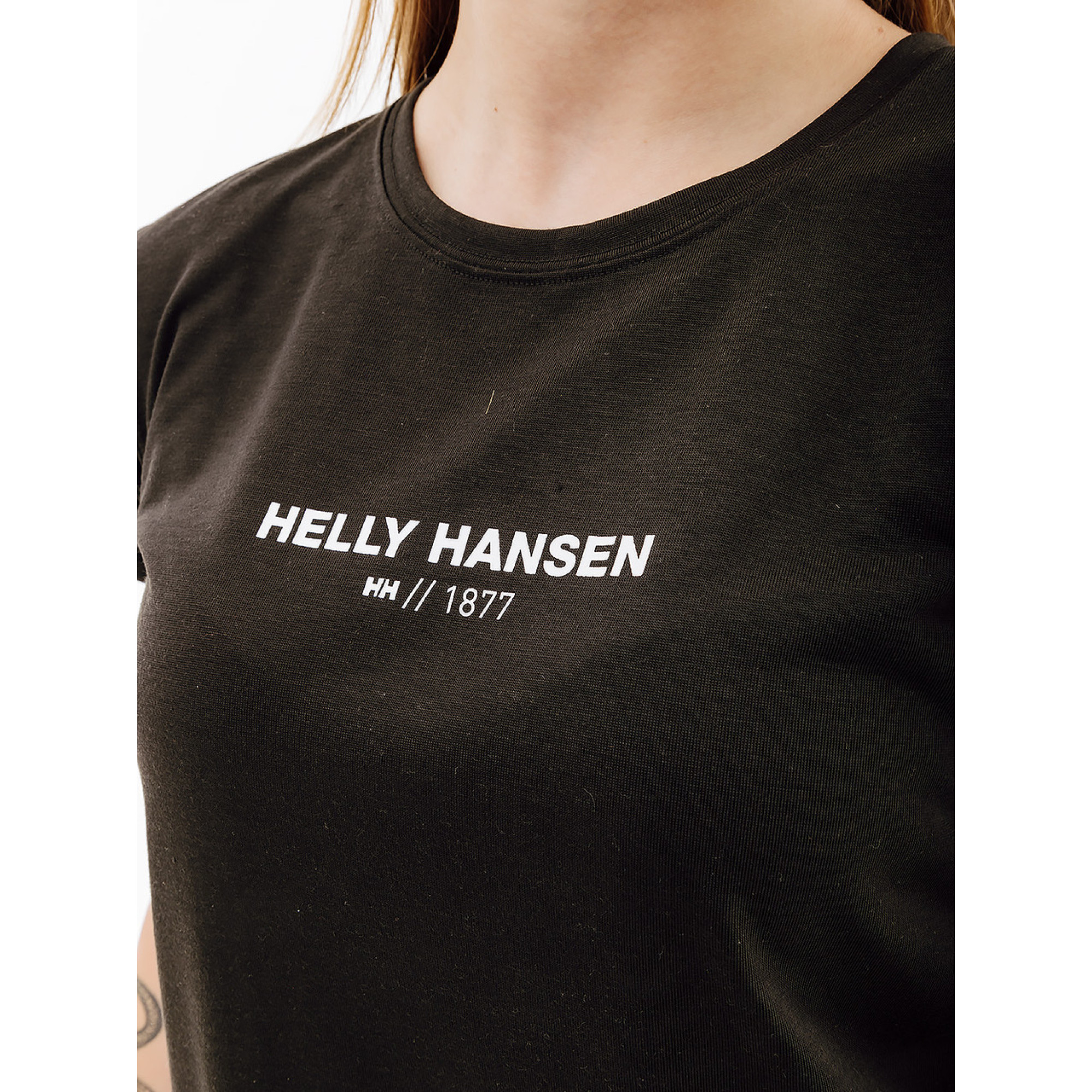 Жіноча Футболка HELLY HANSEN W ALLURE T-SHIRT Чорний S (7d53970-990 S) - 3 - Robinzon.ua