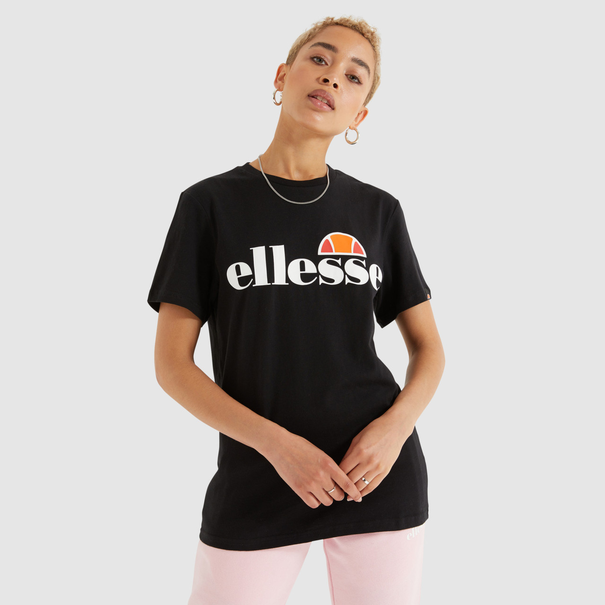 Жіноча Футболка Ellesse Albany Tee Чорний 2XS (7dSGS03237-011 2XS) - Robinzon.ua
