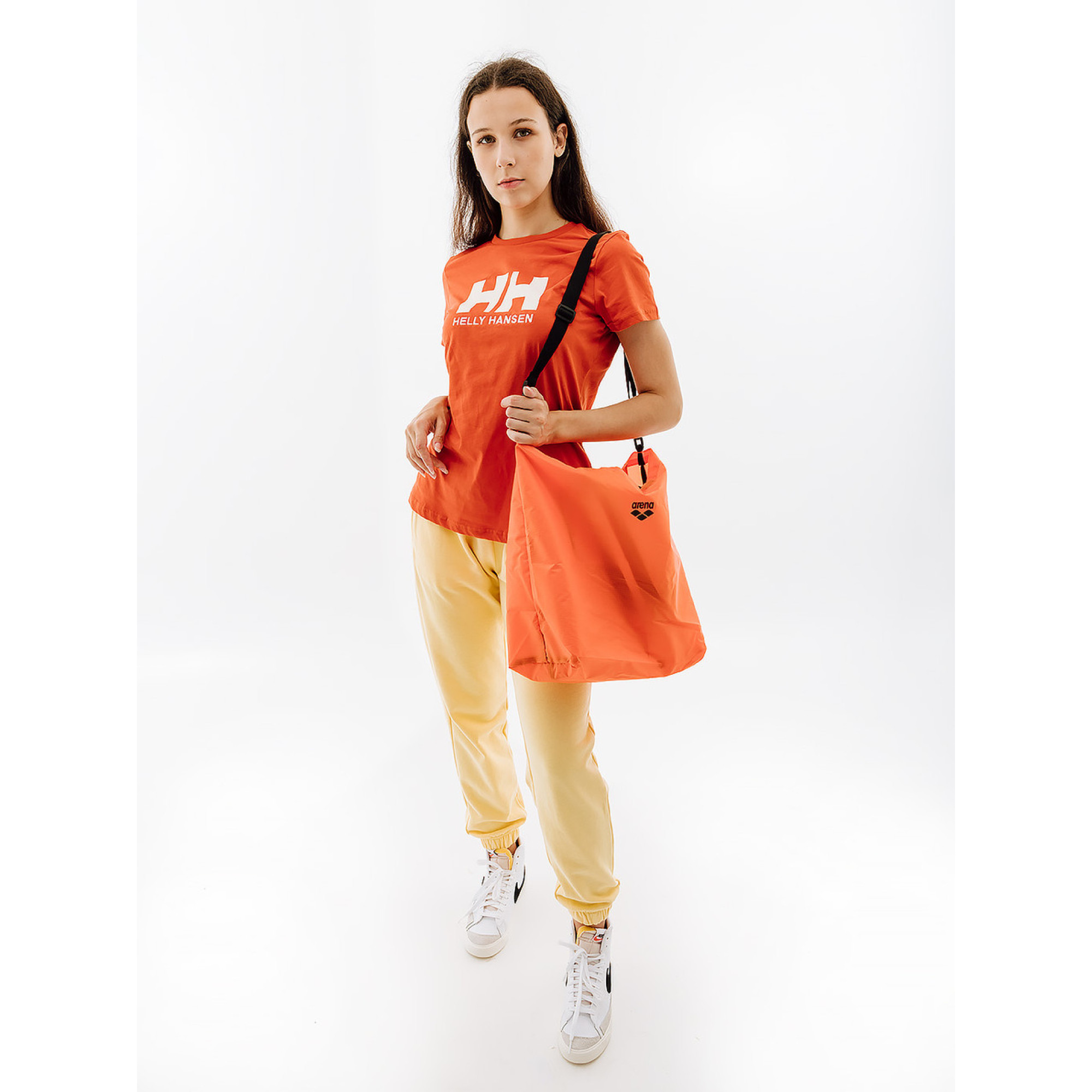 Жіноча Футболка HELLY HANSEN W HH LOGO T-SHIRT Помаранчевий L (7d34112-179 L) - 1 - Robinzon.ua