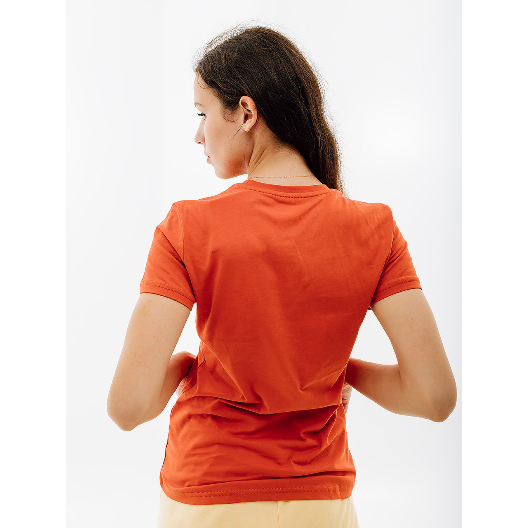 Жіноча Футболка HELLY HANSEN W HH LOGO T-SHIRT Помаранчевий L (7d34112-179 L) - 3 - Robinzon.ua