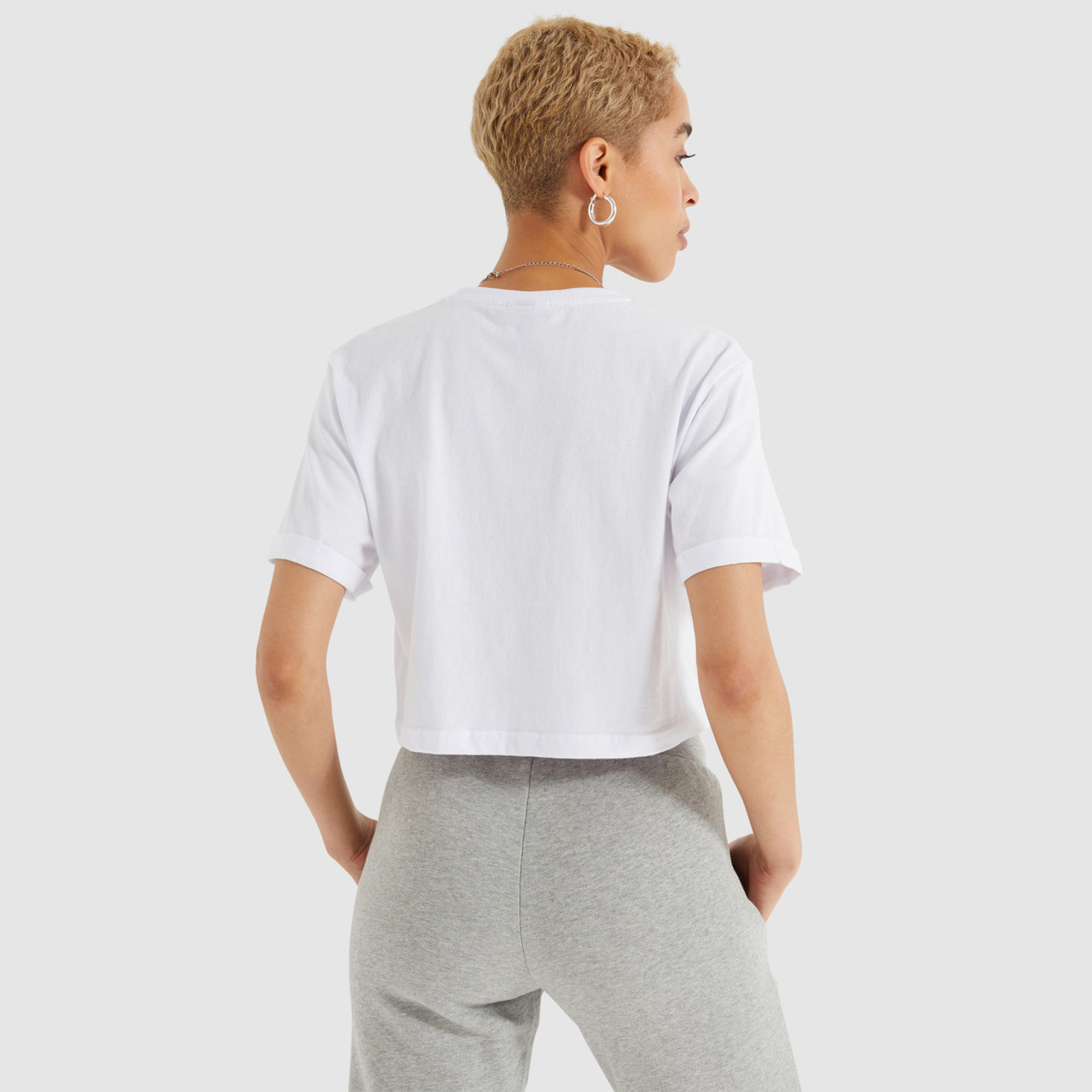 Женская Футболка Ellesse Alberta Cropped Tee Белый XL (7dSGS04484-908 XL) - 2 - Robinzon.ua