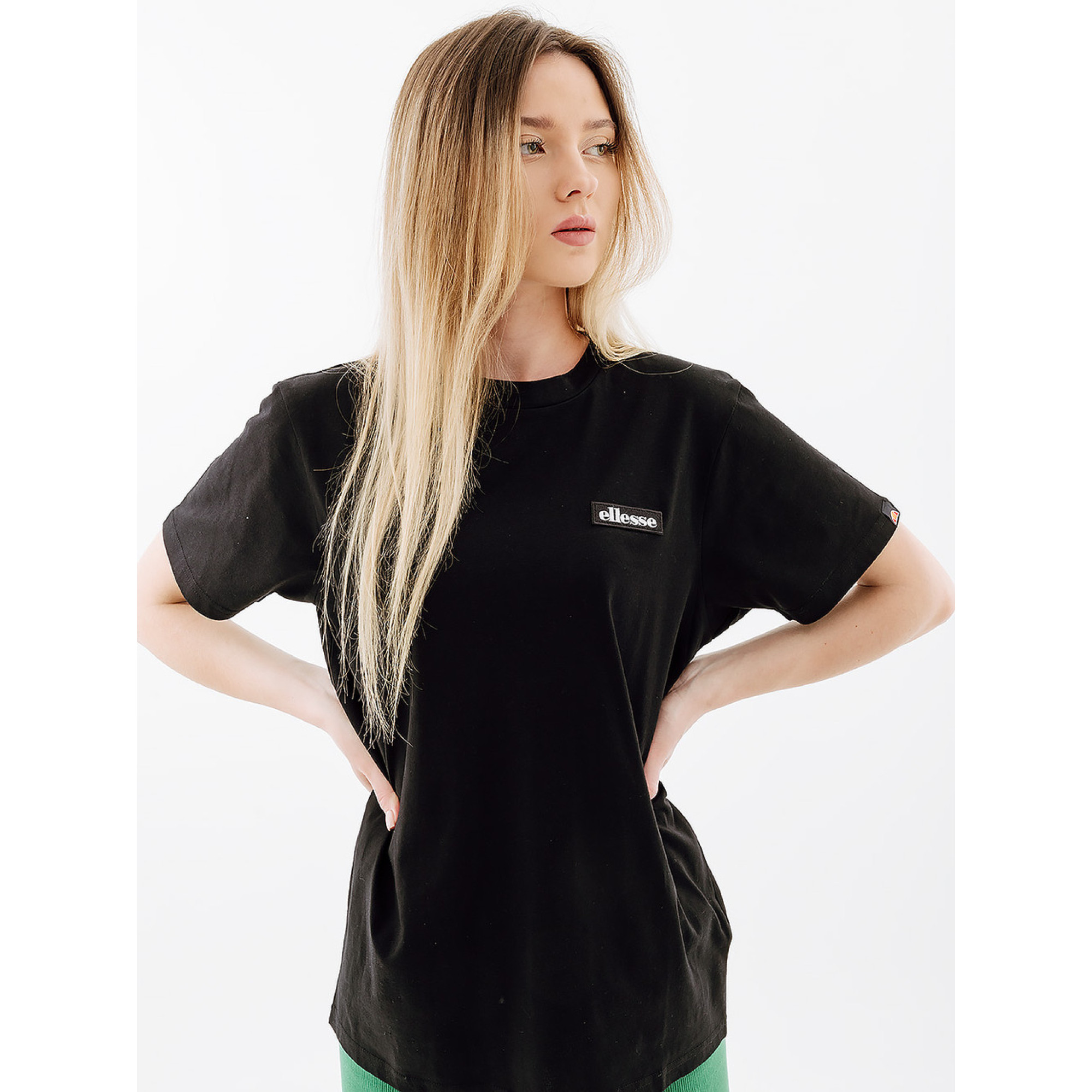 Жіноча Футболка Ellesse Tolin Tee Чорний S (7dSGR17945-011 S) - Robinzon.ua