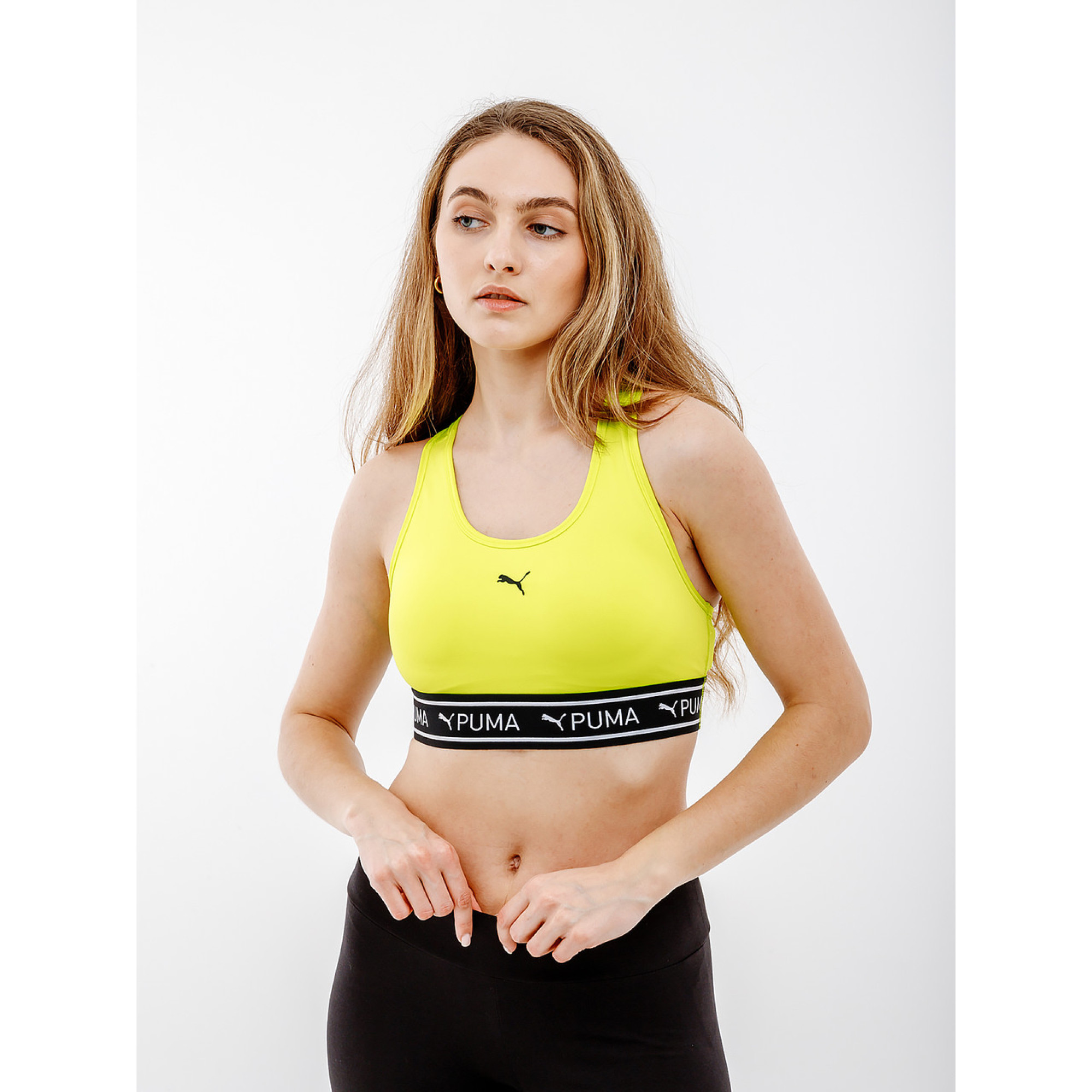 Женский Топ Puma 4KEEPS ELASTIC BRA-P Салатовый XS (7d52531939 XS) - 1 - Robinzon.ua