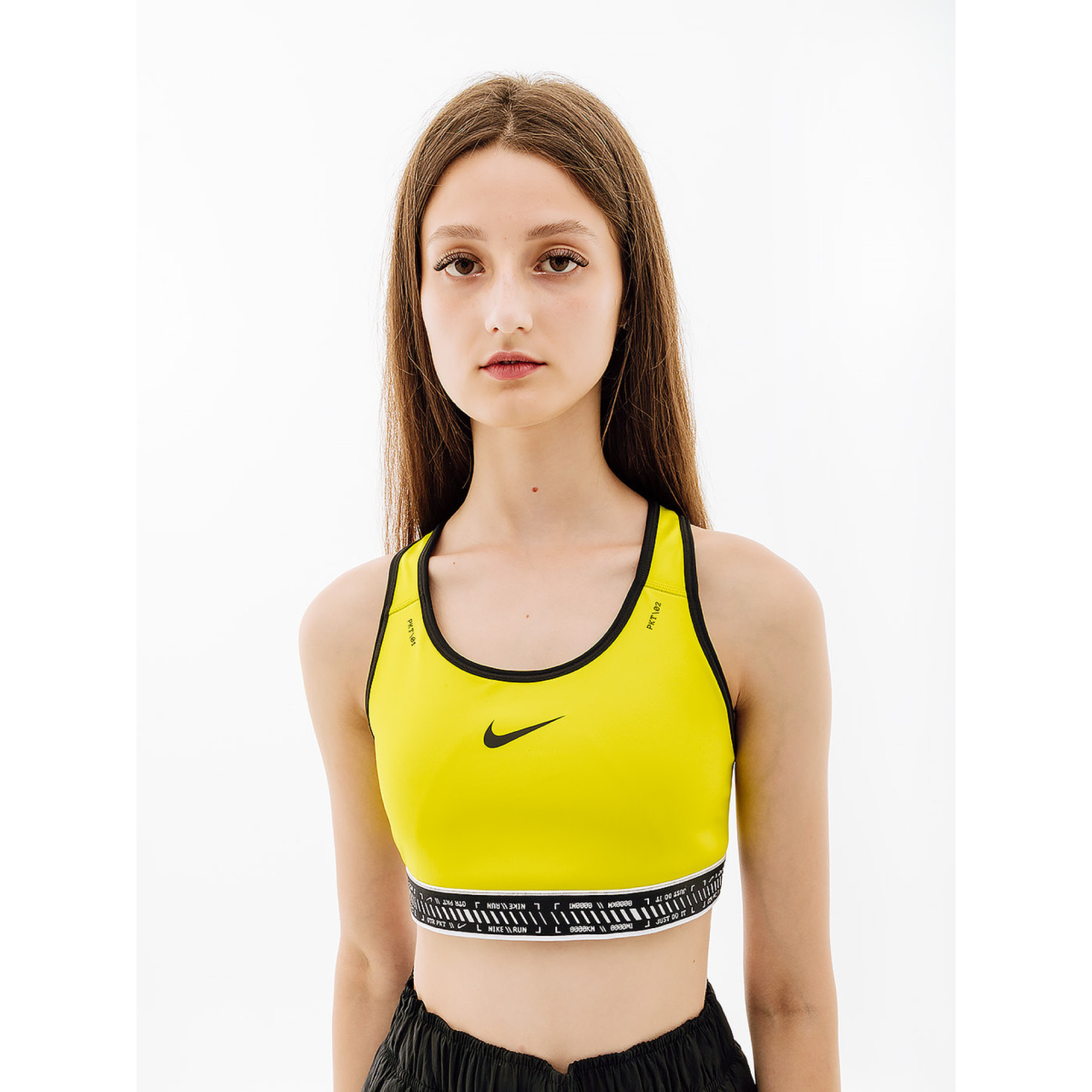 Жіночий Топ Nike W NK SWSH ON THE RUN BRA Салатовий  S (7dDV9914-308 S) - 4 - Robinzon.ua