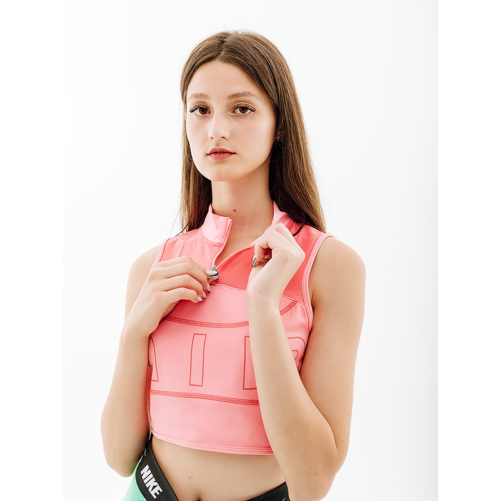Жіночий Топ Nike W NK DF AIR CROP TANK Рожевий  S (7dDX0284-611 S) - Robinzon.ua
