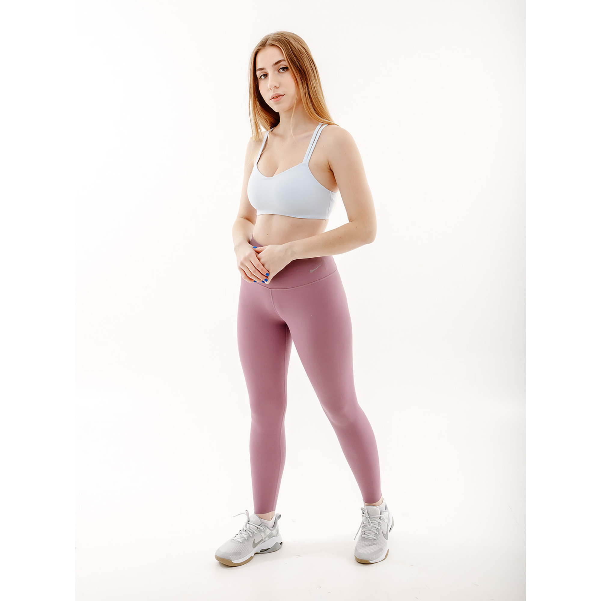 Женский Топ Nike DF ALATE TRACE BRA Белый M (7dDO6608-423 M) - 3 - Robinzon.ua