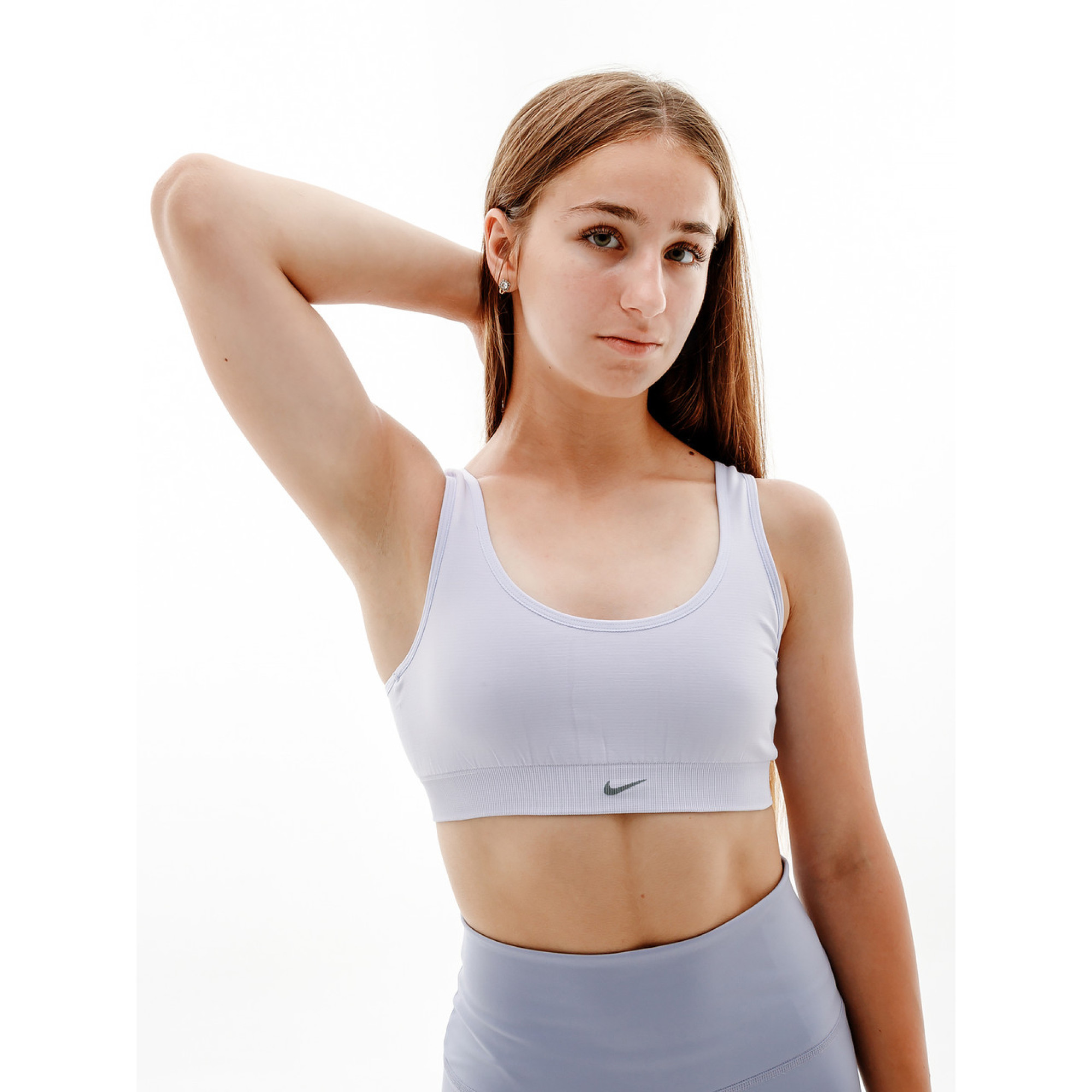 Жіночий Топ Nike W NK ALATE SEAMLESS BRA Фіолетовий  S (7dDX0027-536 S) - Robinzon.ua