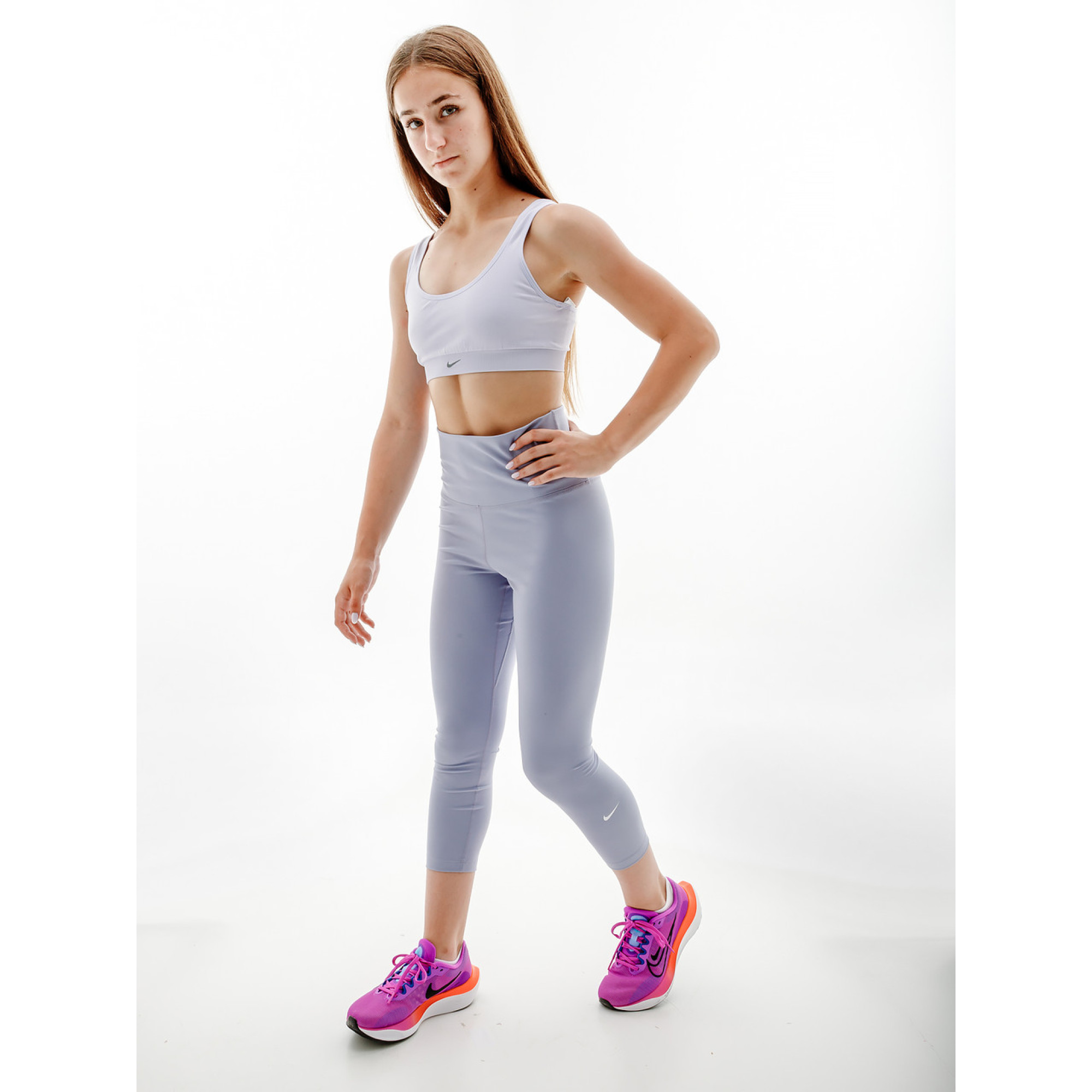 Жіночий Топ Nike W NK ALATE SEAMLESS BRA Фіолетовий  S (7dDX0027-536 S) - 3 - Robinzon.ua