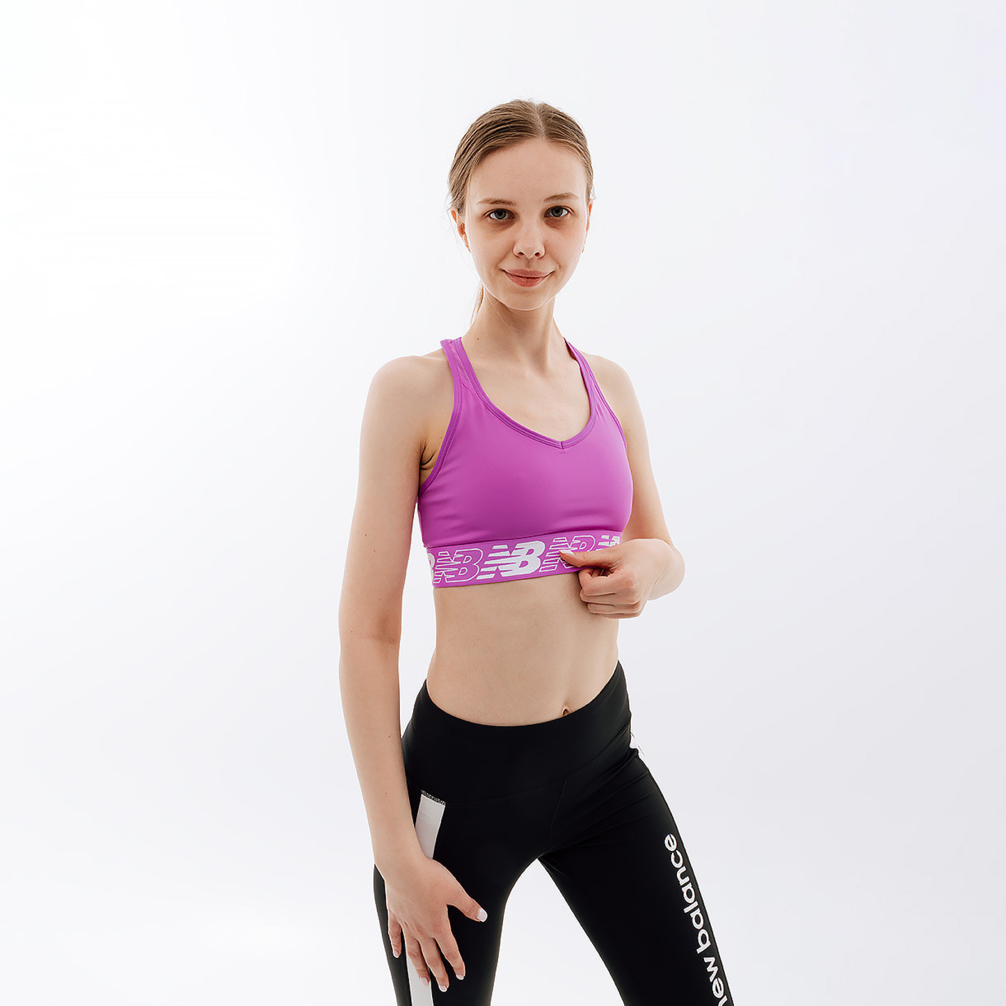 Жіночий Топ New Balance NB Pace 3.0 Фіолетовий M (7dWB11034COM M) - Robinzon.ua