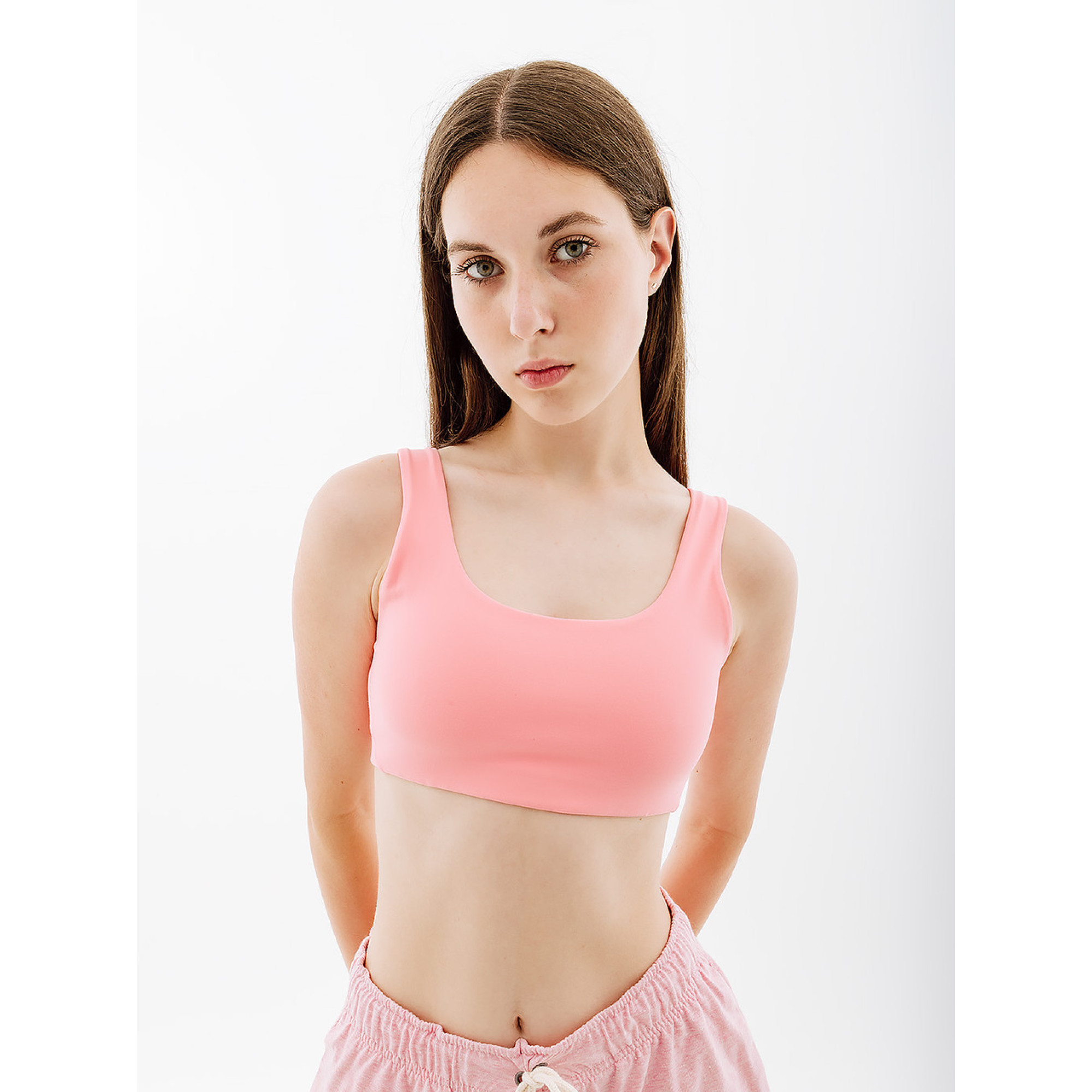 Женский Топ Nike W NK DF ALATE ALL U BRA  Розовый XS (7dDV9855-611 XS) - 2 - Robinzon.ua