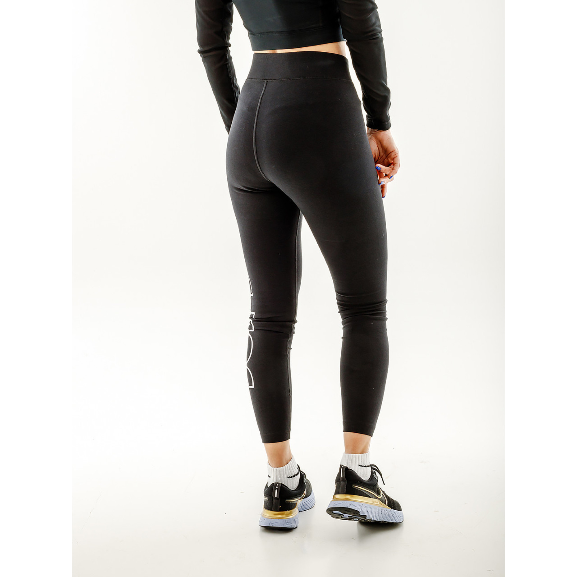 Женские Леггинсы Nike NS CLSC GX HR TIGHT JDI Черный XS (7dDV7793-010 XS) - 1 - Robinzon.ua