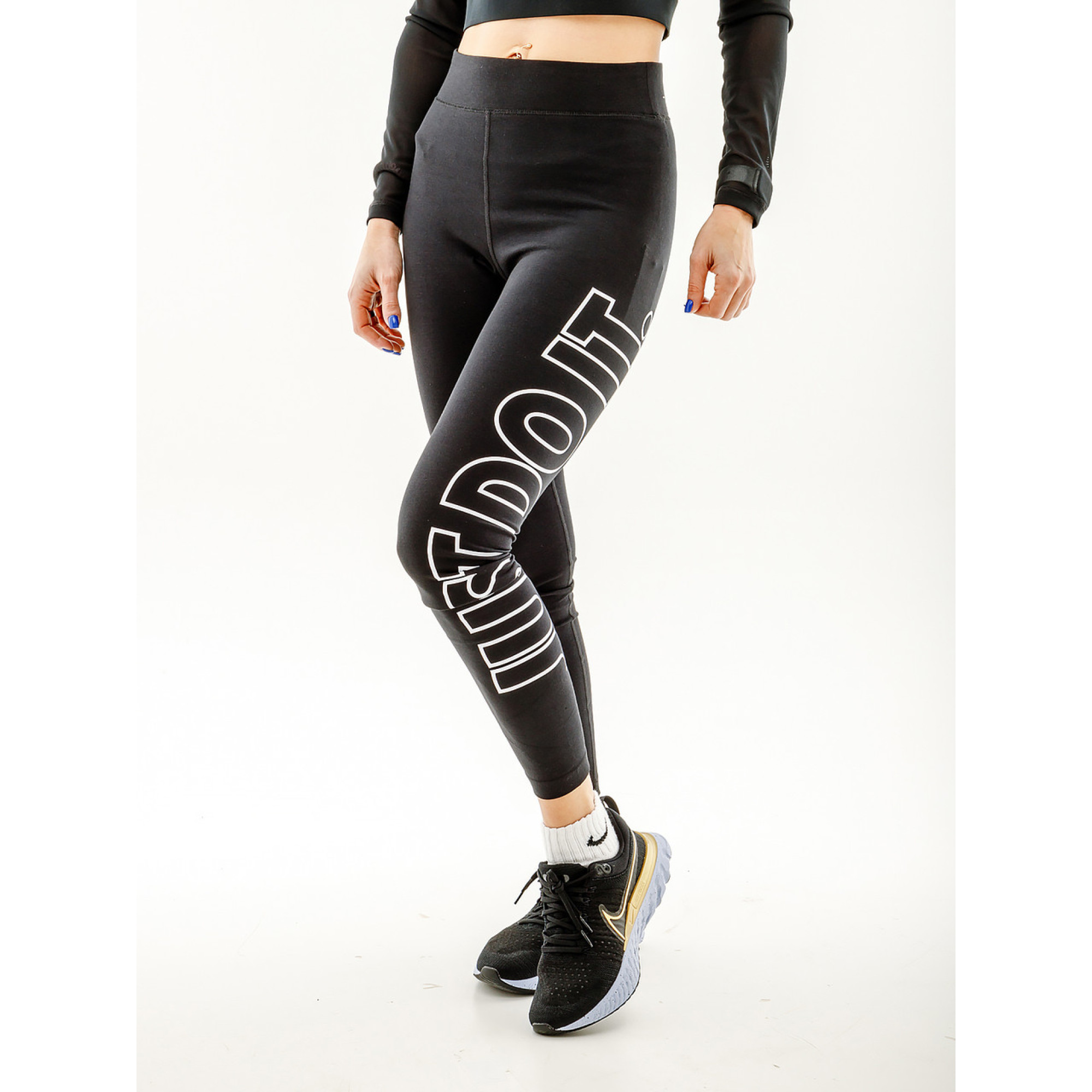 Жіночі Легінси Nike NS CLSC GX HR TIGHT JDI Чорний XS (7dDV7793-010 XS) - Robinzon.ua