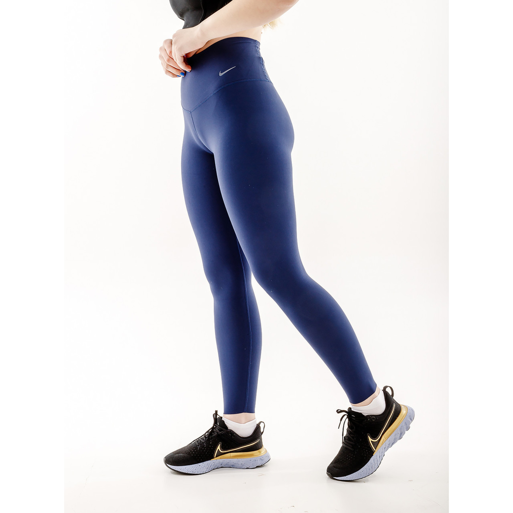 Жіночі Легінси Nike DF ZENV HR 7/8 TGHT Синій L (7dDQ6015-410 L) - Robinzon.ua