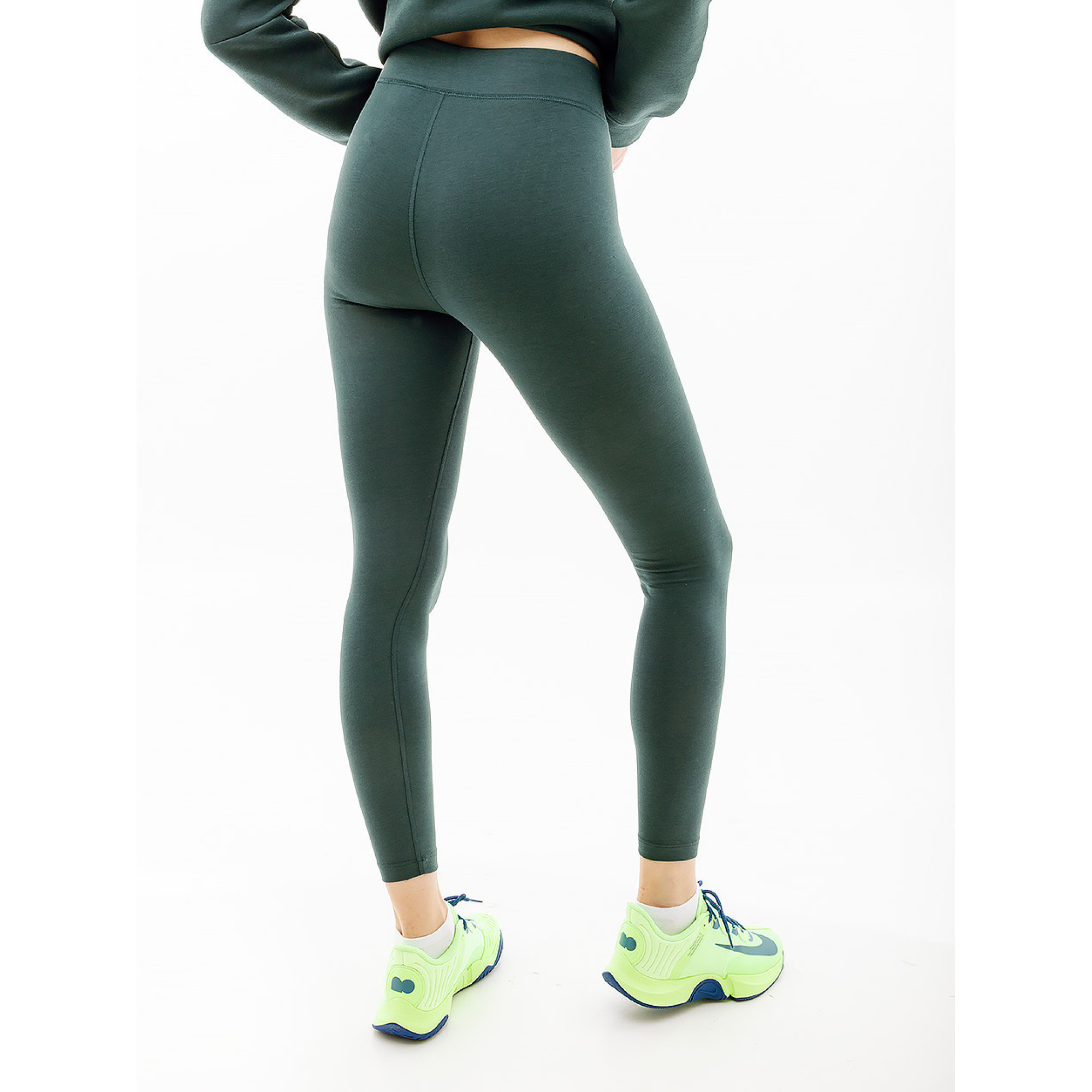 Жіночі Легінси Nike NS PE SHINE HR TGHT Зелений XS (7dFB8766-328 XS) - 1 - Robinzon.ua