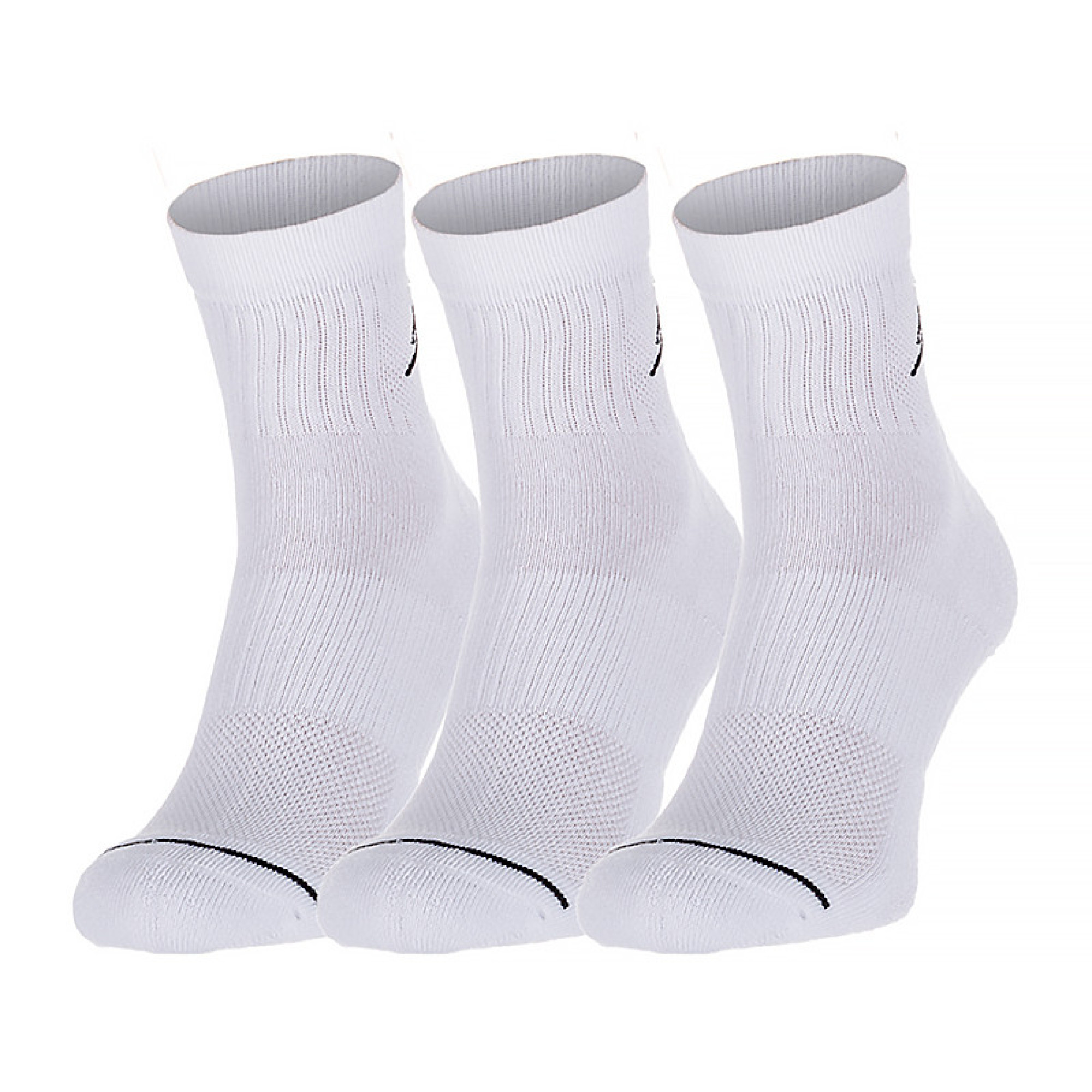 Жіночі Шкарпетки JORDAN U J ED CUSH POLY ANKLE 3PR 144 Білий 34-38 (7dDX9655-100 34-38) - Robinzon.ua