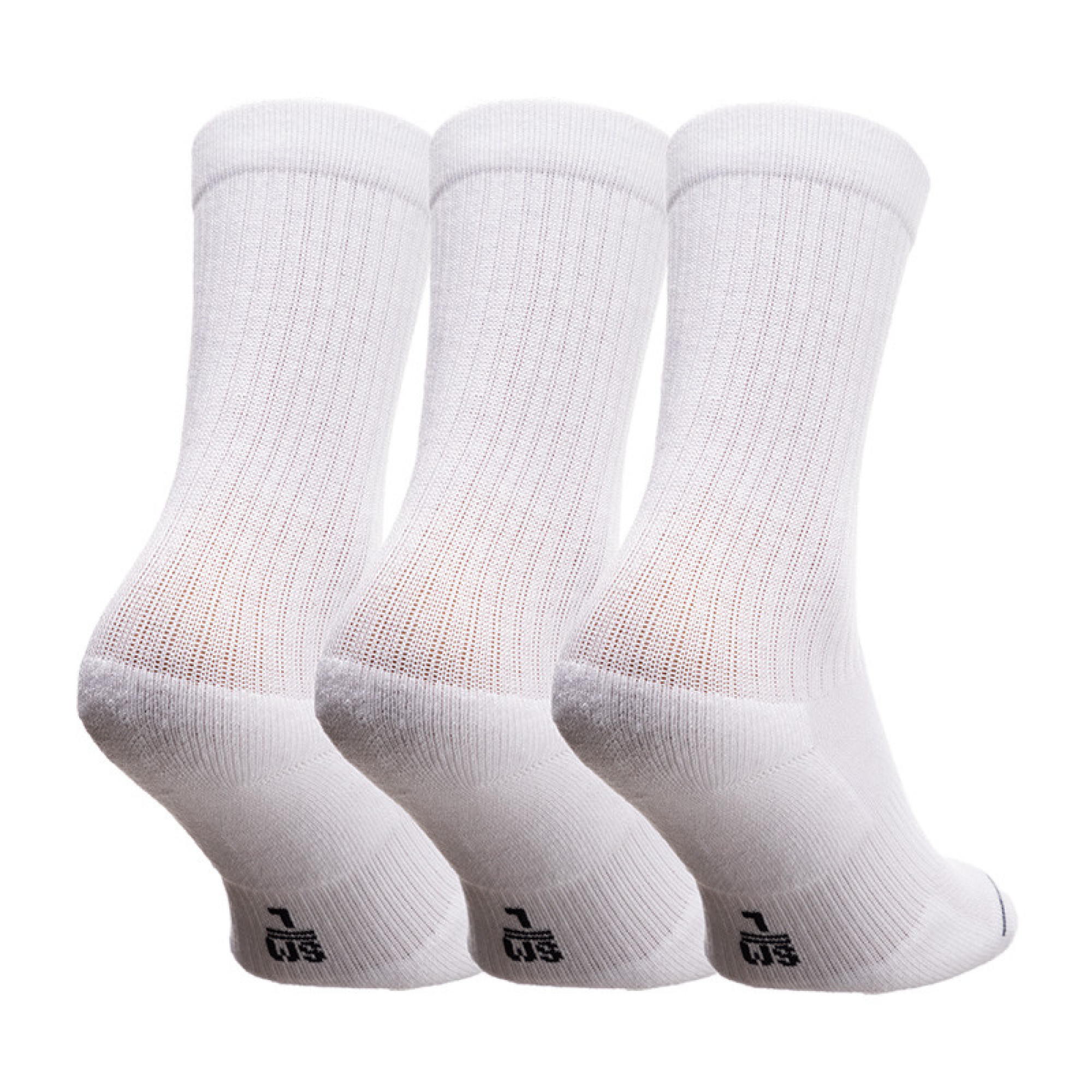 Жіночі Шкарпетки JORDAN U J ED CUSH POLY CREW 3PR 144 Білий 34-38 (7dDX9632-100 34-38) - 1 - Robinzon.ua