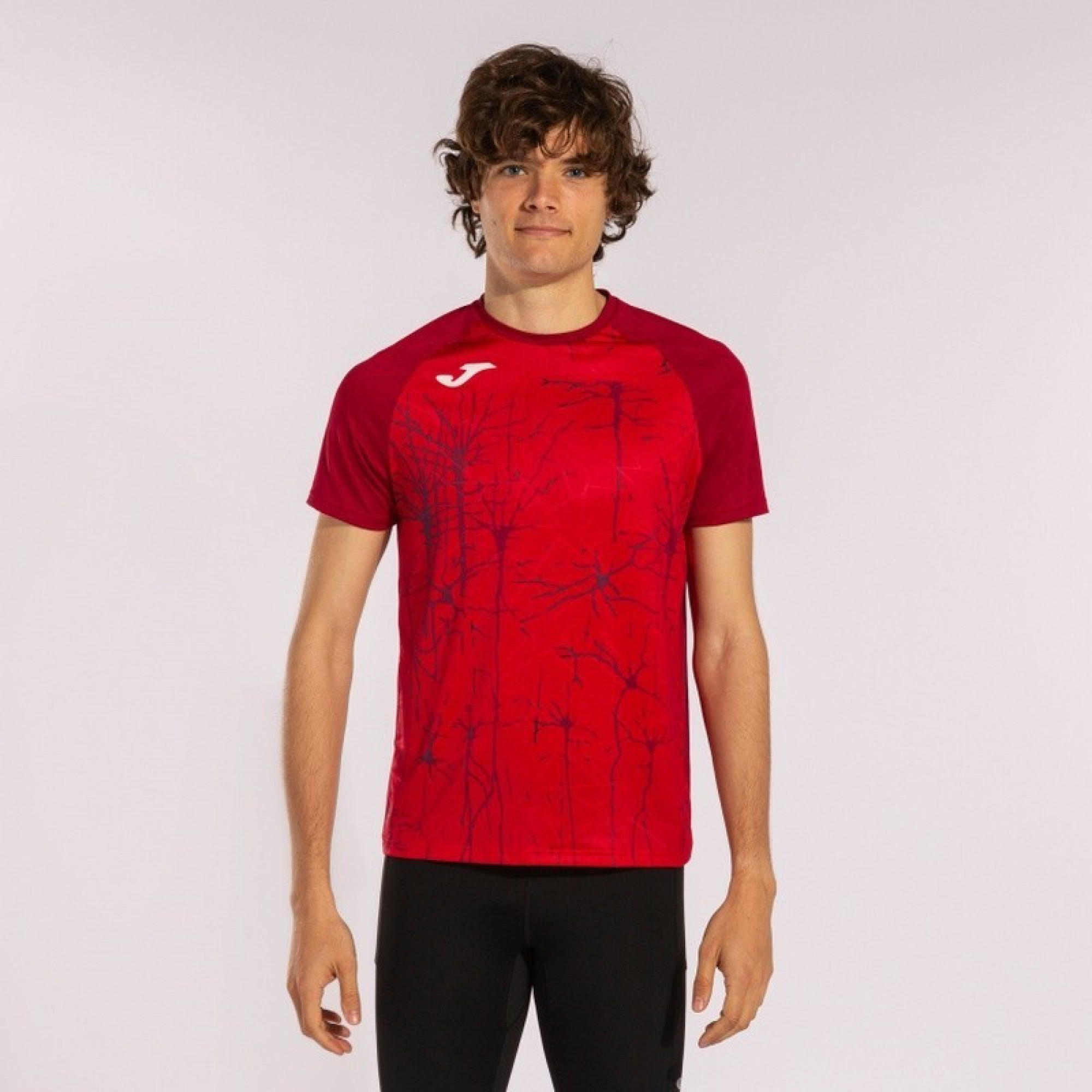 Футболка Joma ELITE IX SHORT SLEEVE T-SHIRT червоний XL 102755.600 XL - 2 - Robinzon.ua