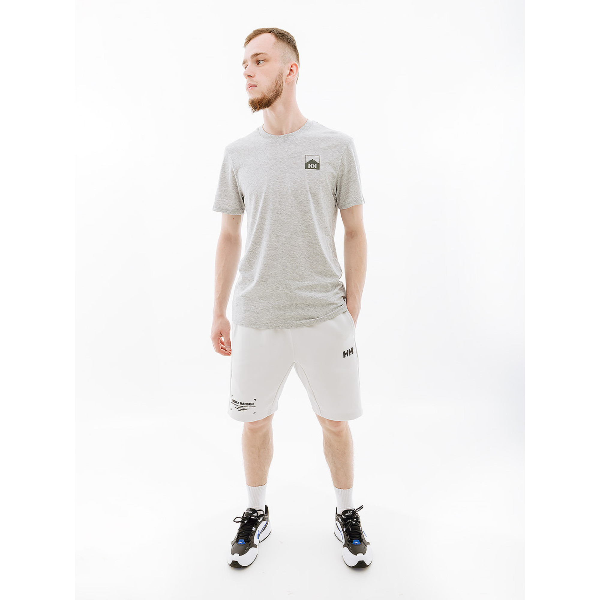 Мужская Футболка HELLY HANSEN NORD GRAPHIC HH T-SHIRT Серый XL (7d62979-949 XL) - 2 - Robinzon.ua