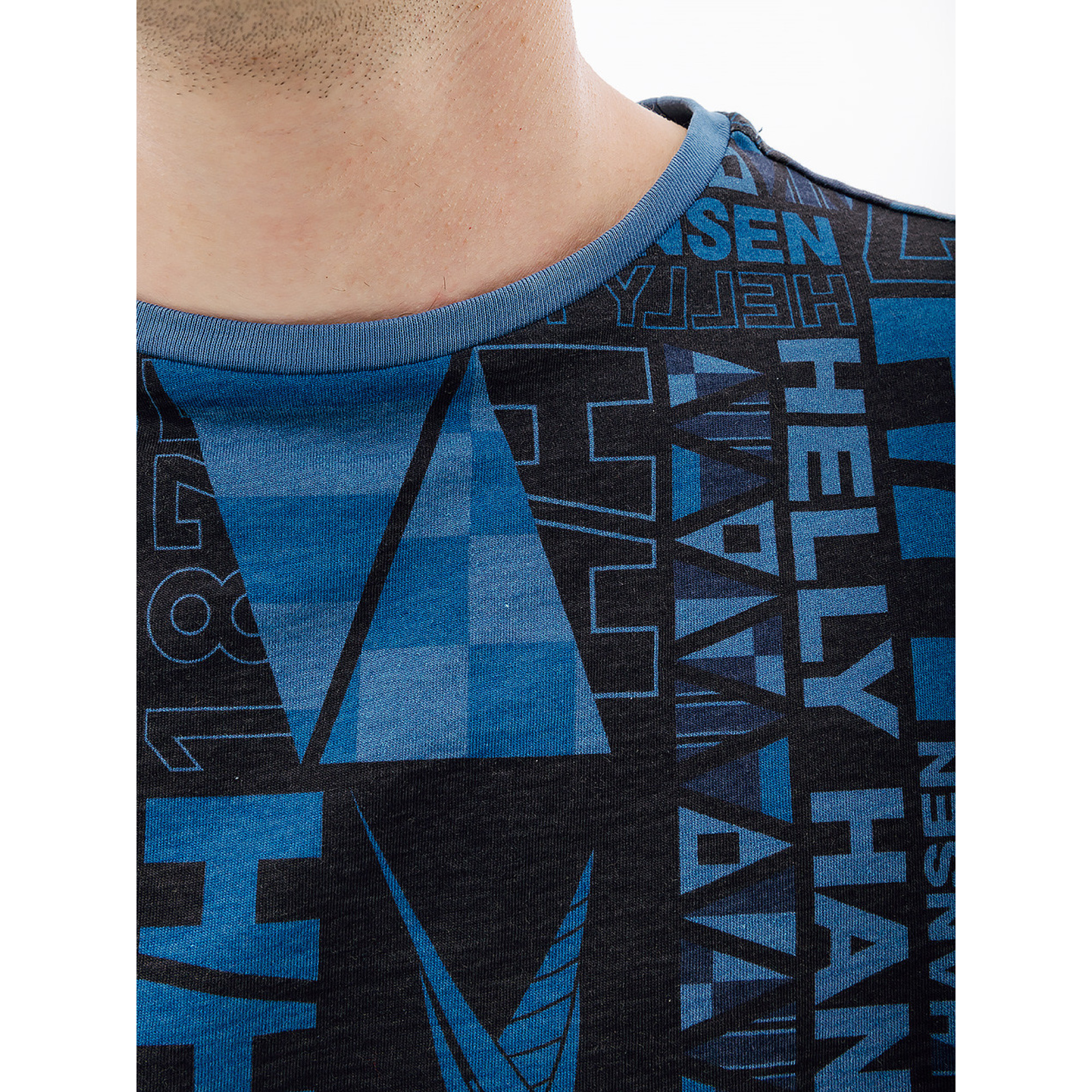 Чоловіча Футболка HELLY HANSEN NEWPORT T-SHIRT Різнокольоровий M (7d34303-585 M) - 3 - Robinzon.ua