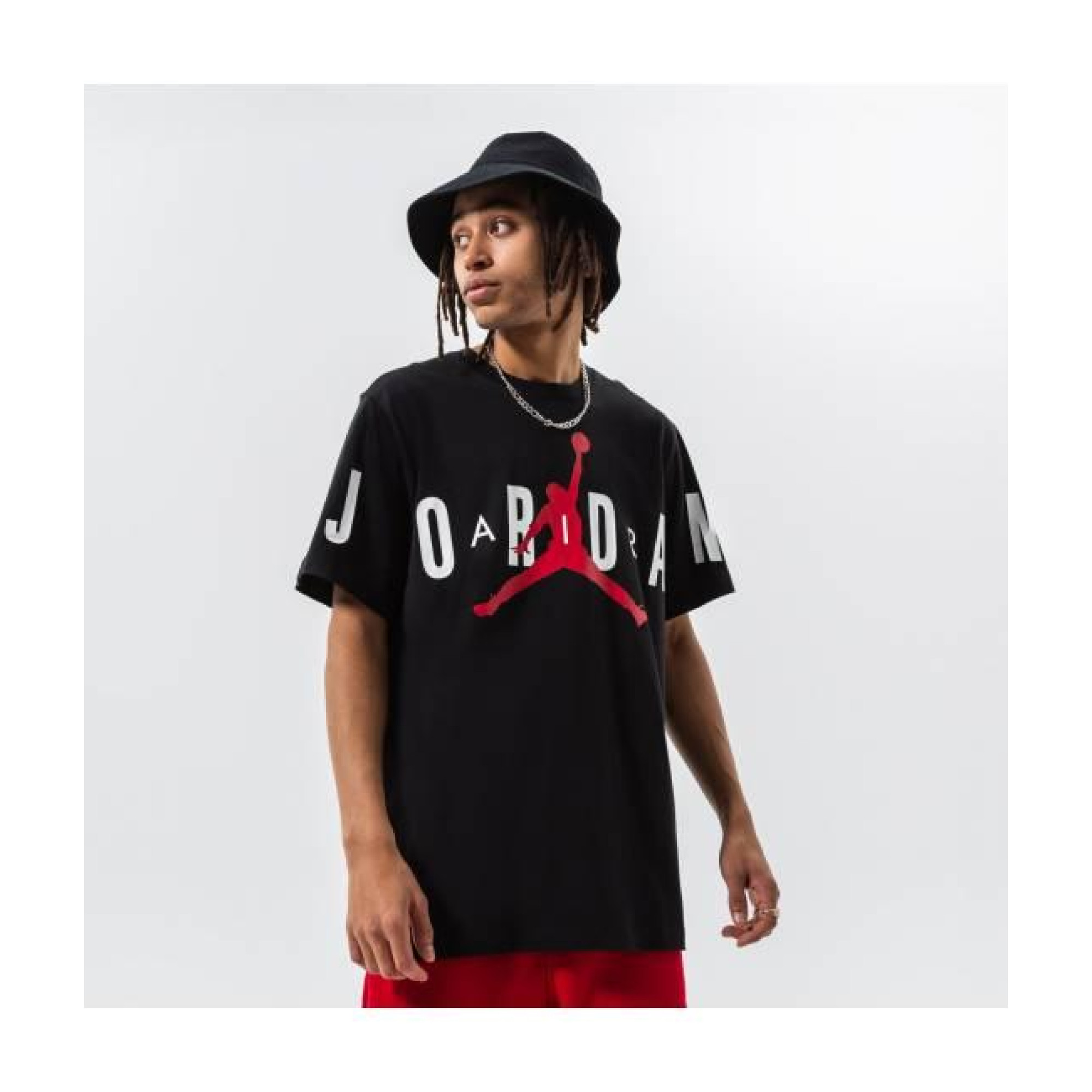 Чоловіча Футболка JORDAN MJD AIR STRETCH SS CREW Чорний S (7dDV1445-010 S) - Robinzon.ua