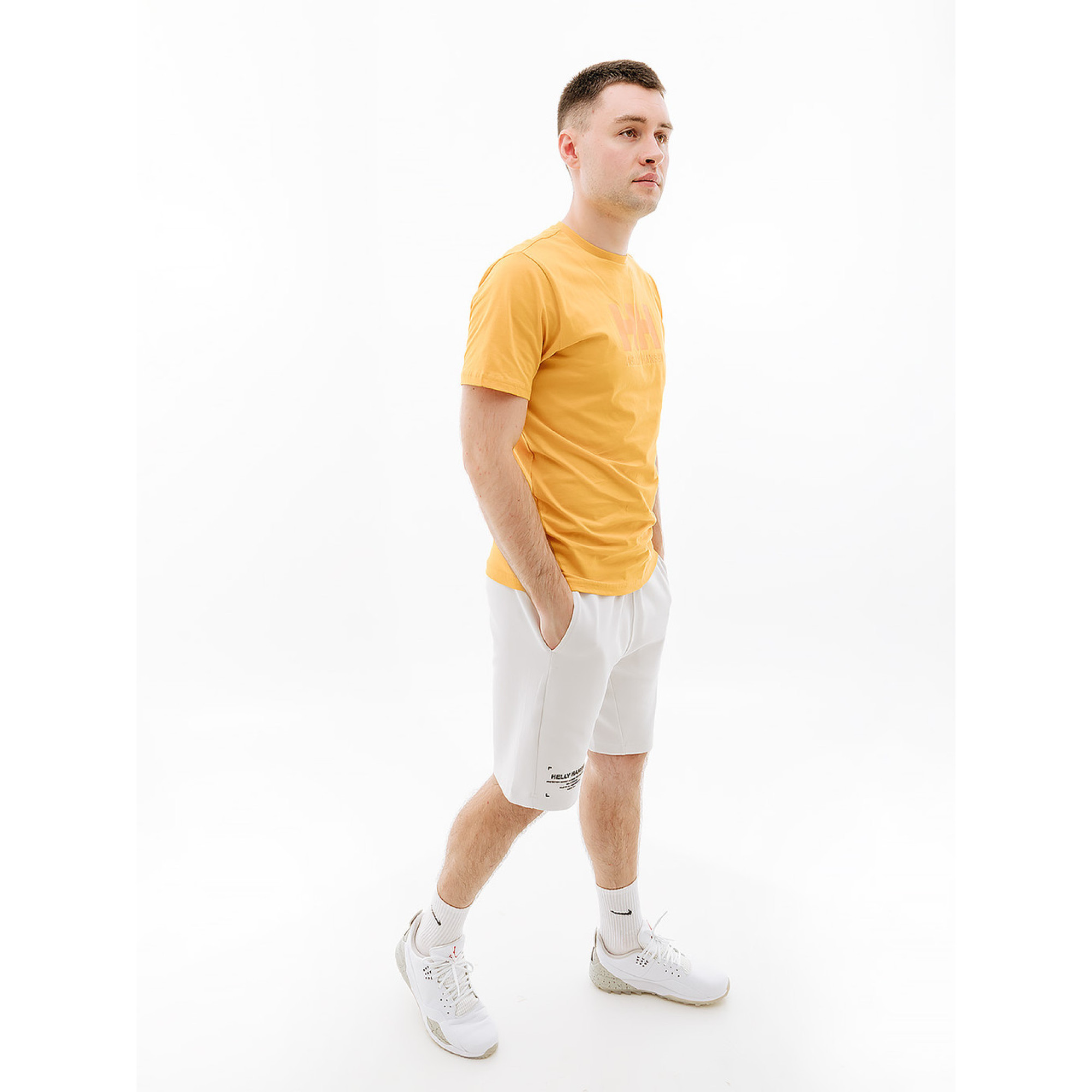 Мужская Футболка HELLY HANSEN HH LOGO T-SHIRT Оранжевый M (7d33979-364 M) - 3 - Robinzon.ua