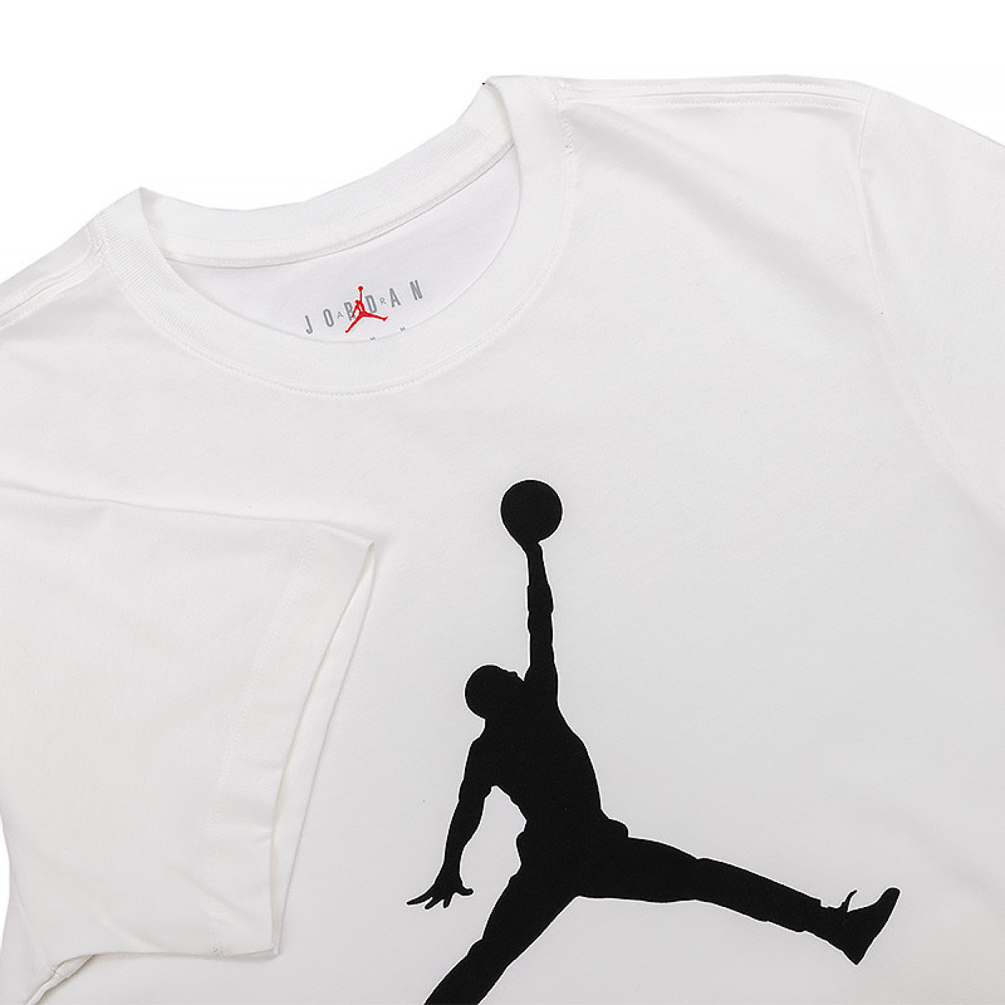 Мужская Футболка JORDAN MJ JUMPMAN SS CREW Белый L (7dCJ0921-100 L) - 2 - Robinzon.ua