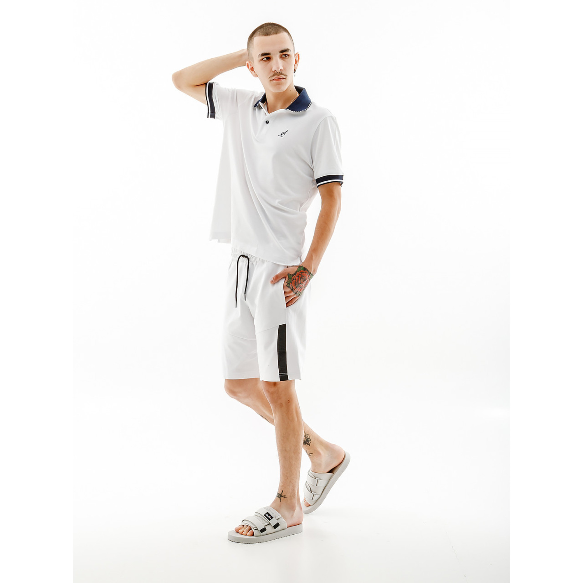 Чоловіча Футболка AUSTRALIAN LINES POLO PIQUE' EL R-FIT Білий M (7dLSUPO0010-002 M) - 3 - Robinzon.ua