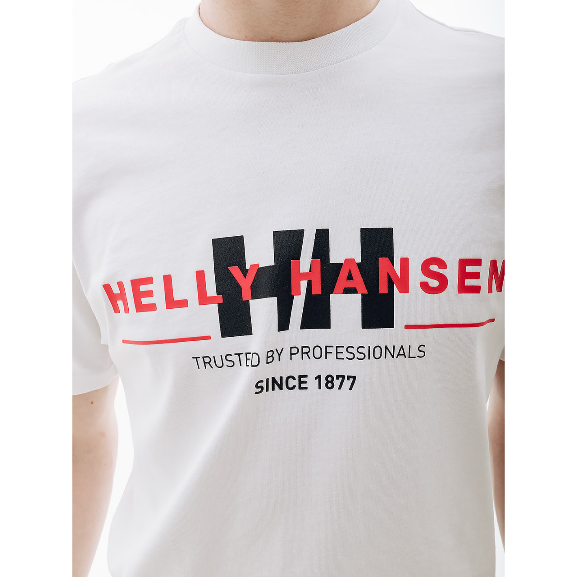 Чоловіча Футболка HELLY HANSEN RWB GRAPHIC T-SHIRT Білий XL (7d53763-001 XL) - 2 - Robinzon.ua